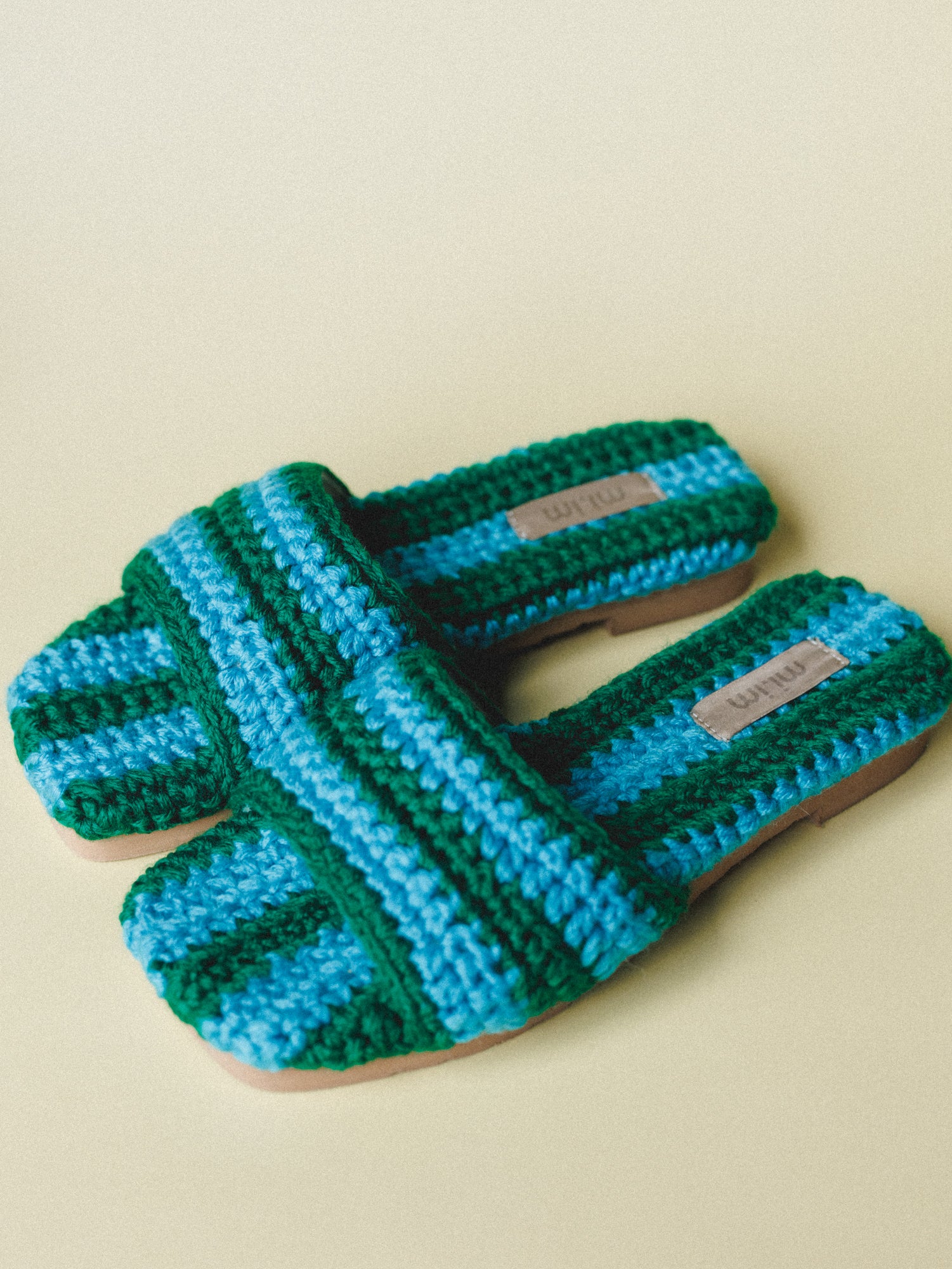 Loom Fabric Slide - Blue - Image 2