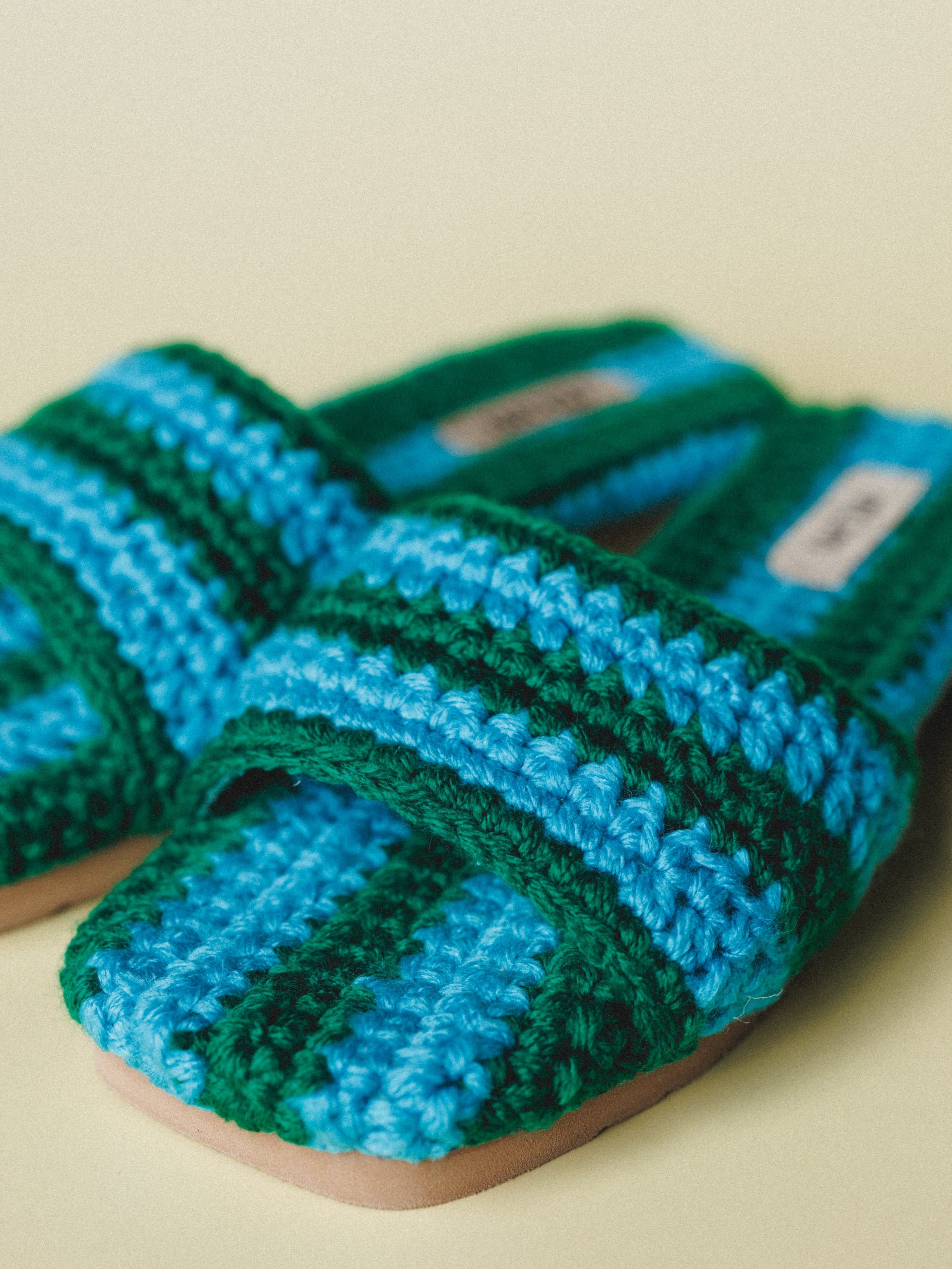 Loom Fabric Slide - Blue - Image 3
