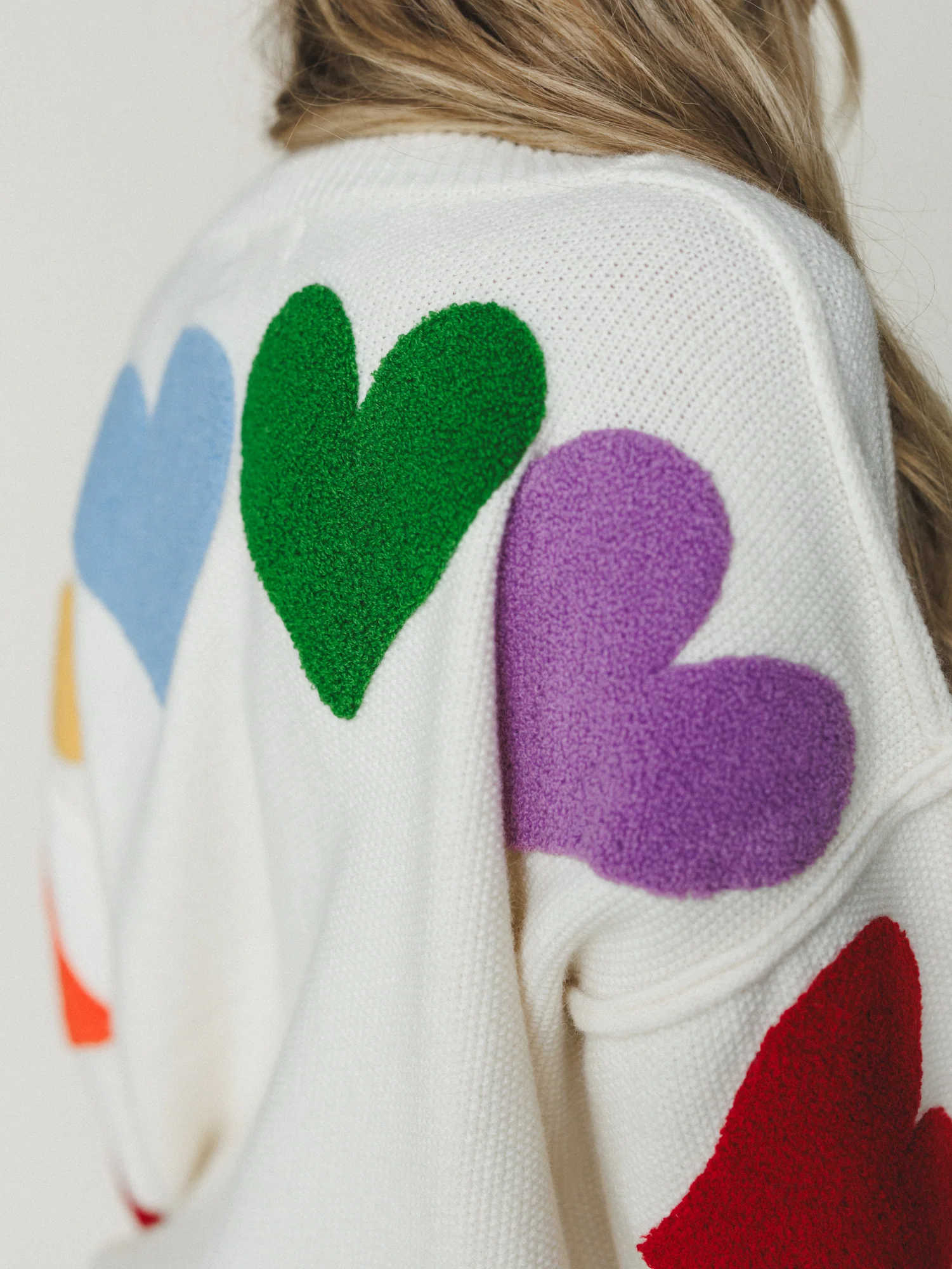 Love Catcher Cardigan - Ivory - Image 4