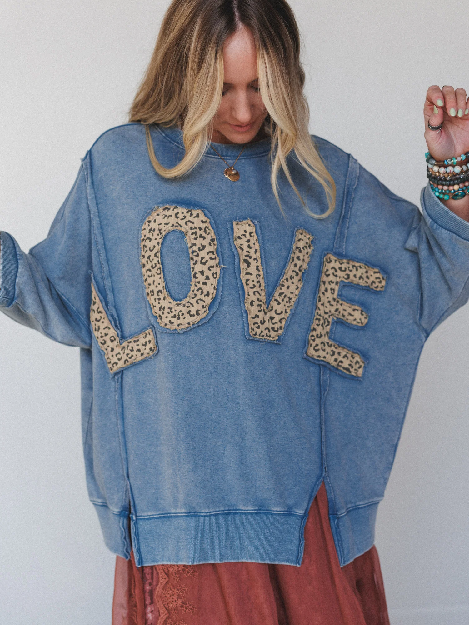 Love Wild Top - Denim - Pre Order - Image 2