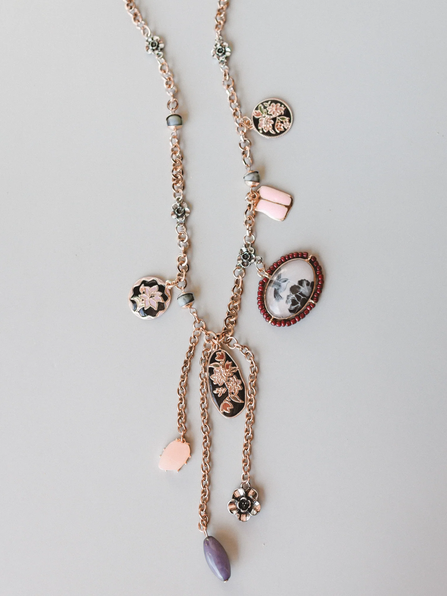 Lucky Treasures Necklace - Gold - Image 3