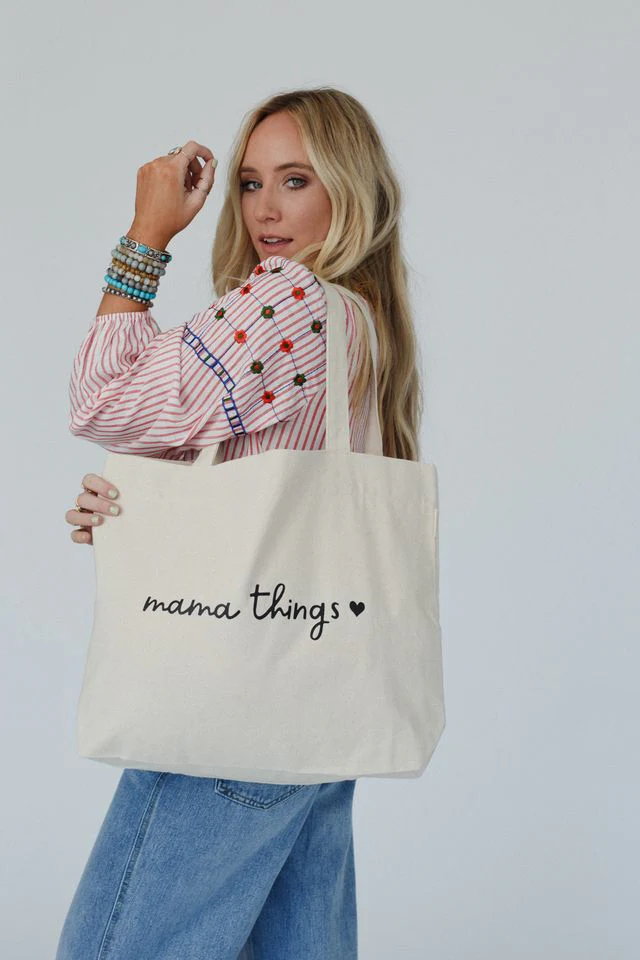 Mamas Daily Essential Tote - Natural - Image 2