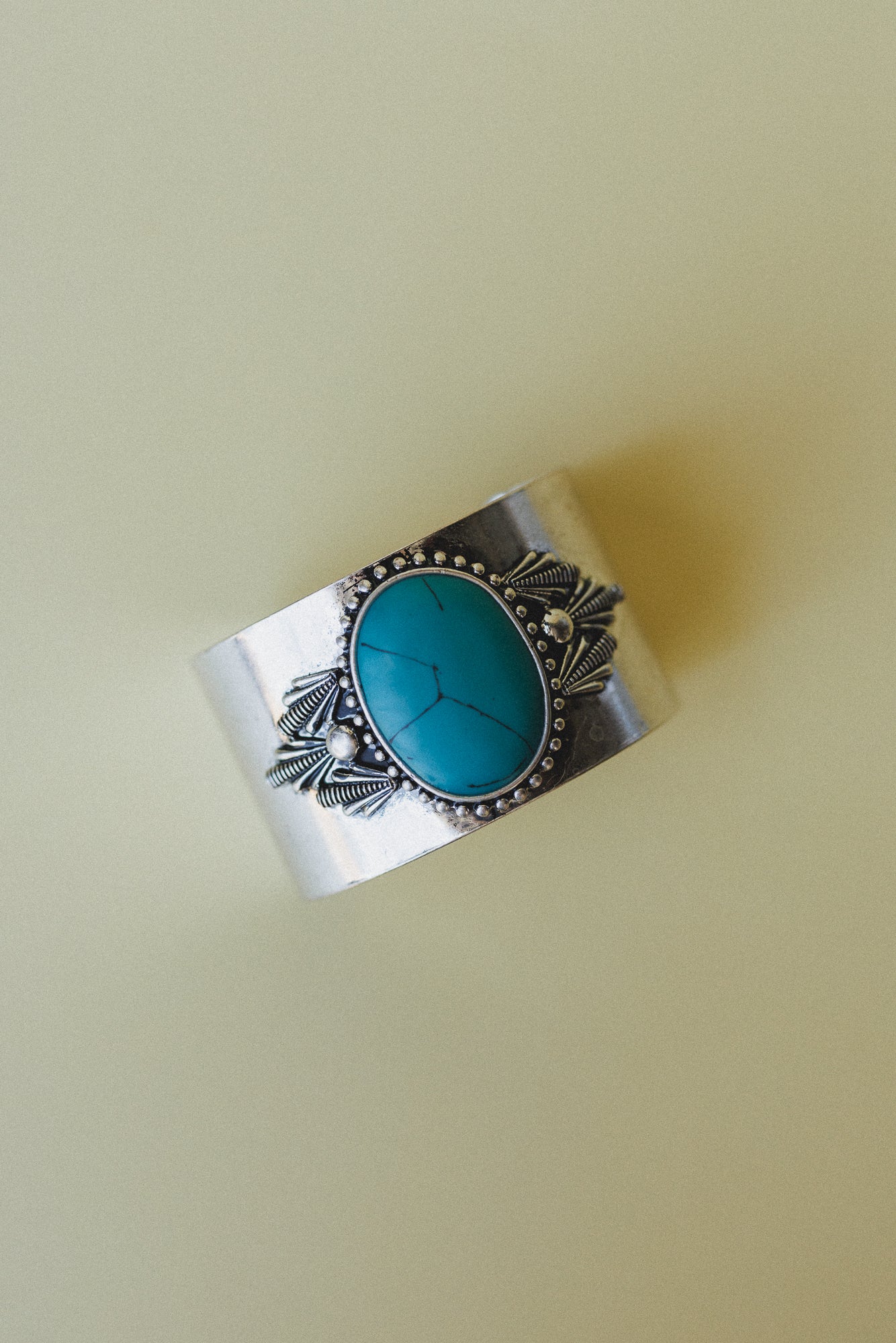 Meadow Moon Turquoise Cuff - Turquoise - Image 3