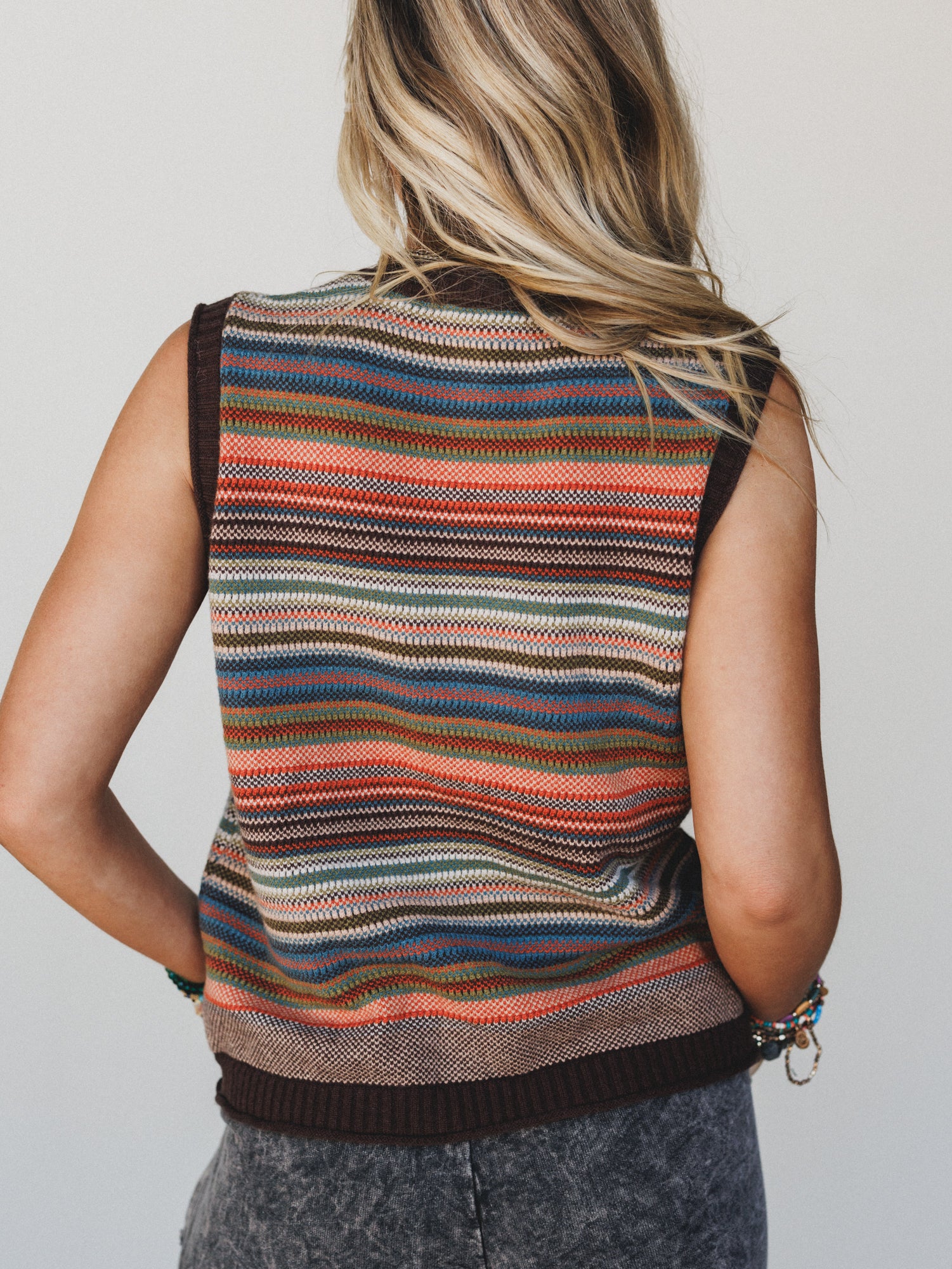 Meadow Moonrise Sweater - Brown - Image 6