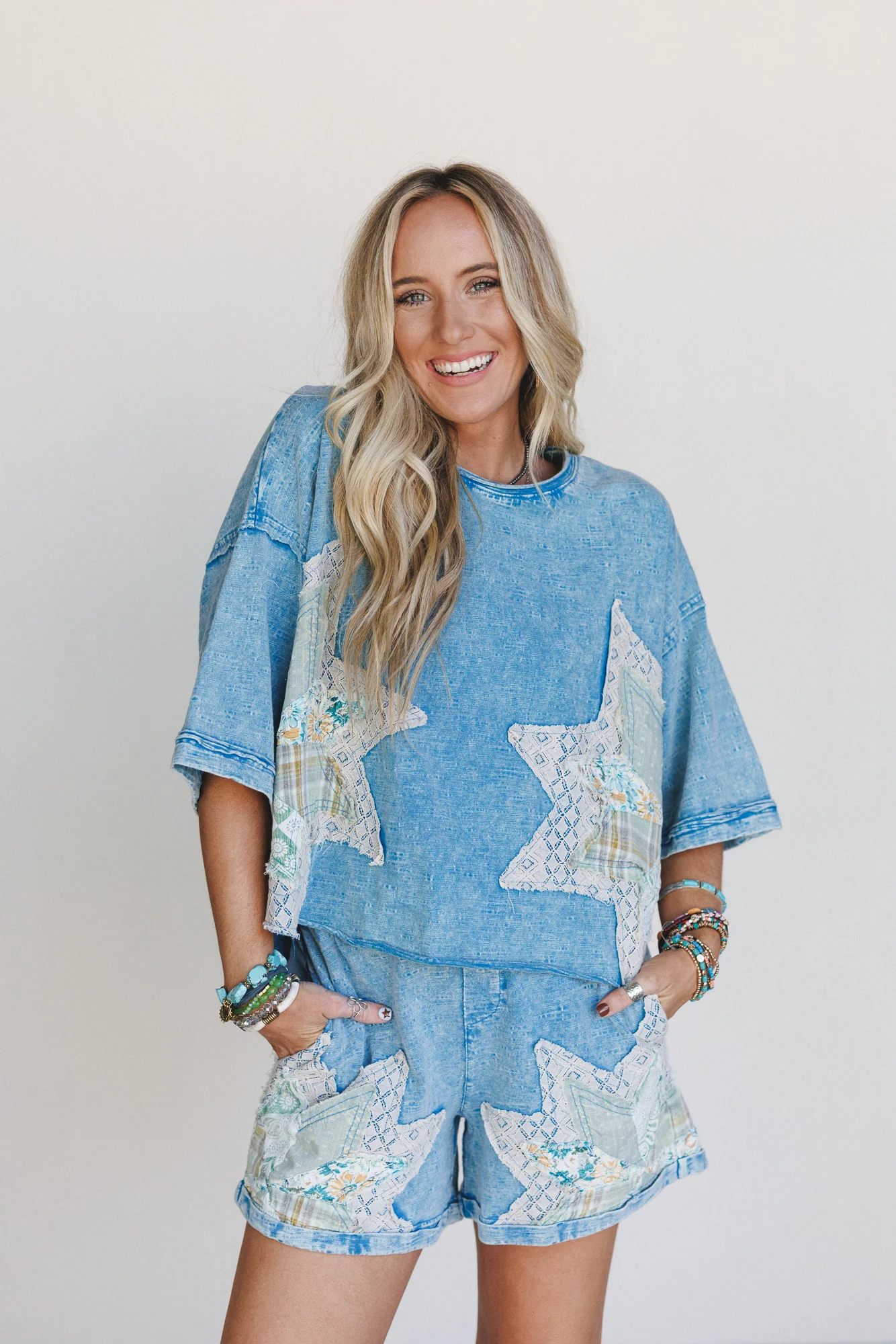 Meadow Mosaic Set - Blue