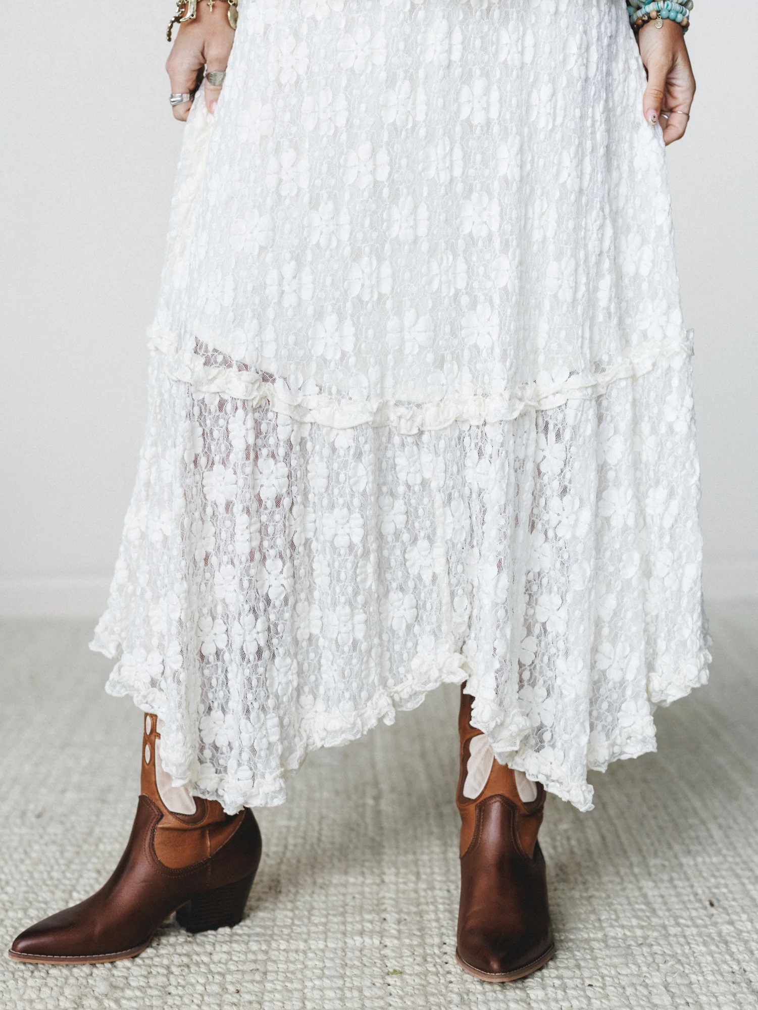 Memory Catcher Skirt - Ivory - Image 4