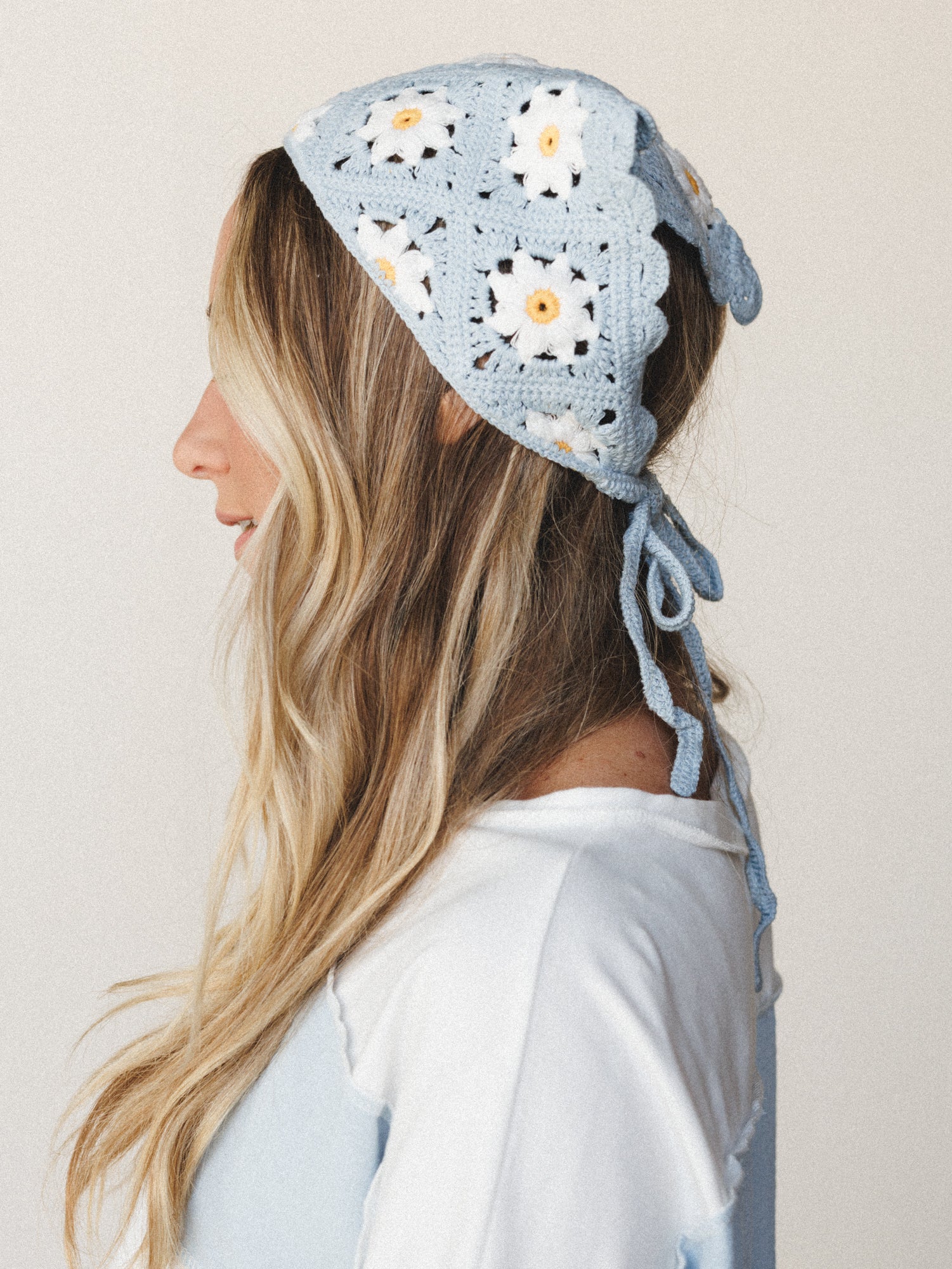Merry Days Headband - Daisy Blue
