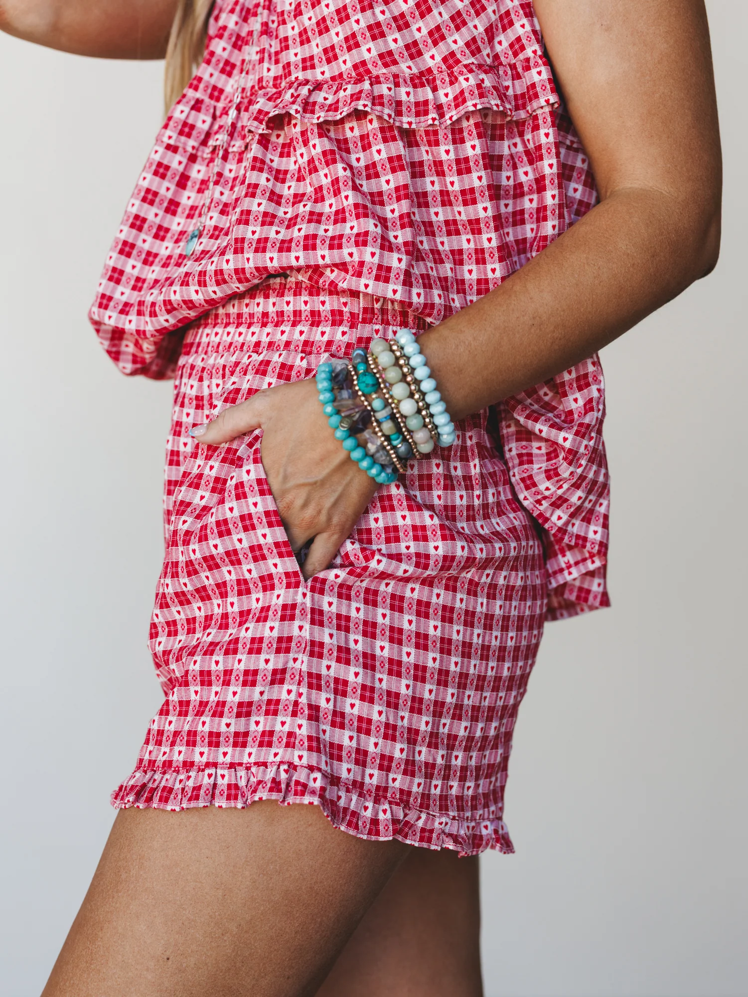 Mod Mood Shorts - Red - Image 3