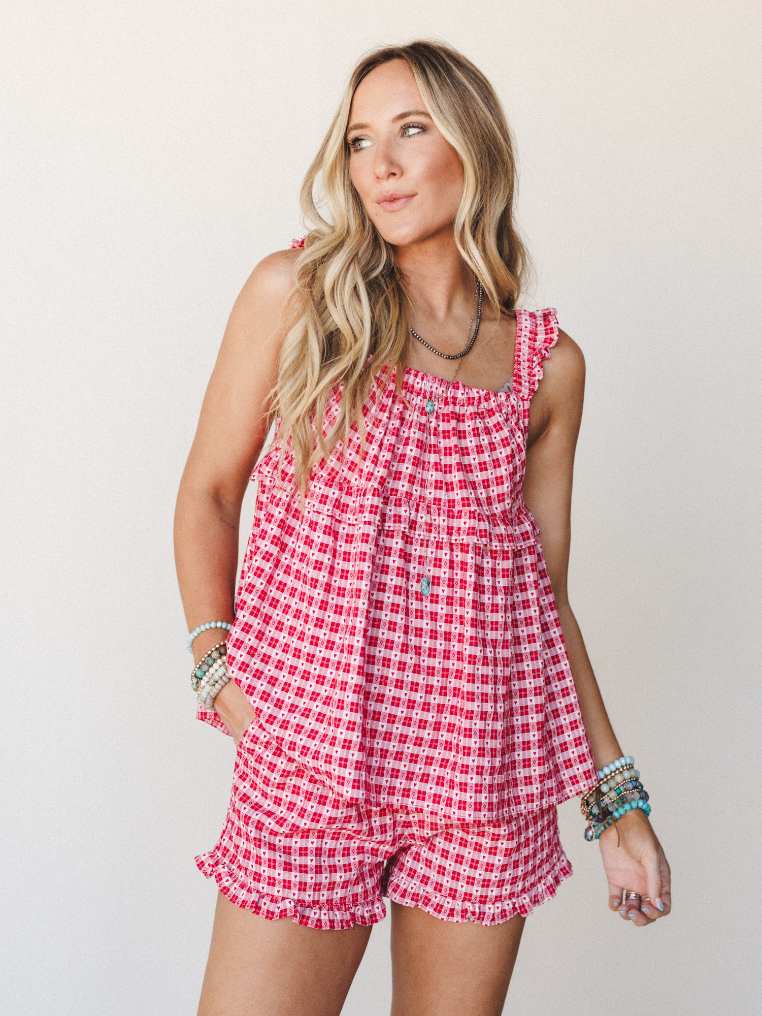 Mod Mood Top - Red - Image 2
