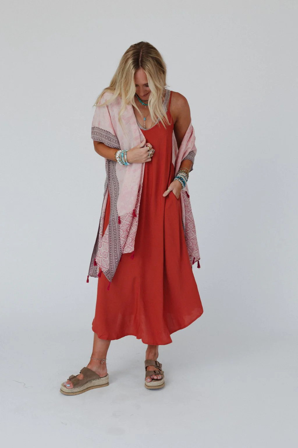 Moroccan Clouds Kimono - Rose - Pre Order - Image 2