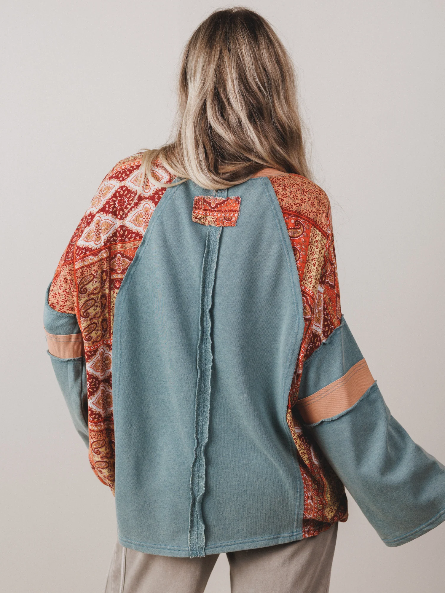 Mystic Prairie Top - Teal - Image 7