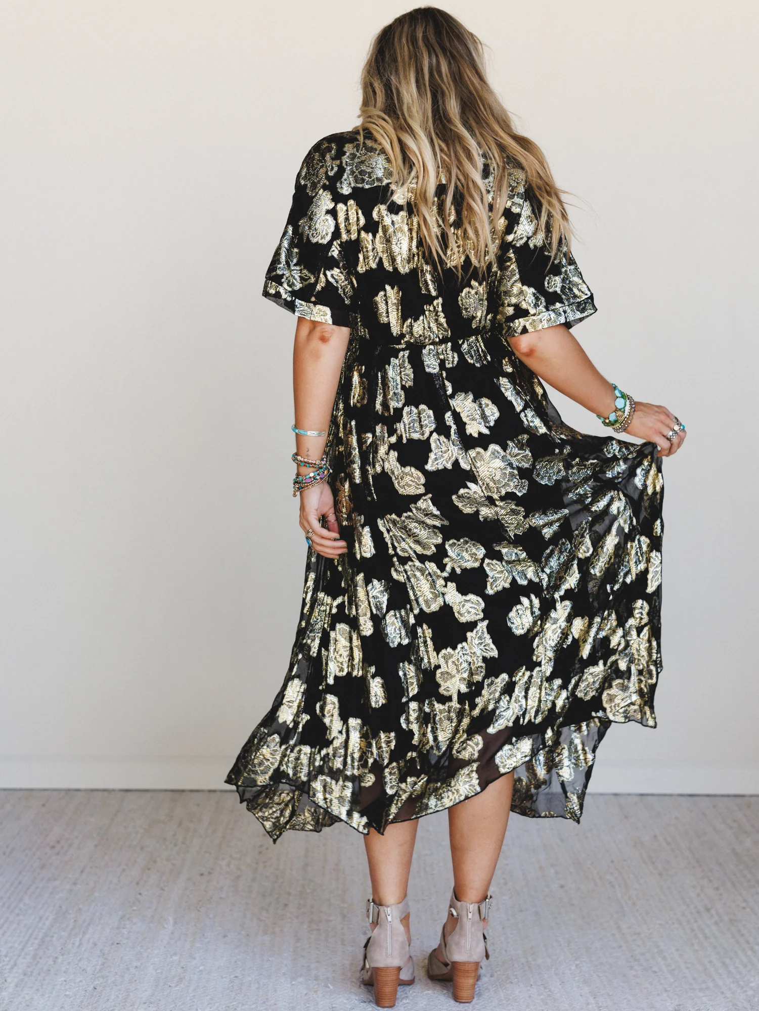 Nightflower Dress - Black - Image 5