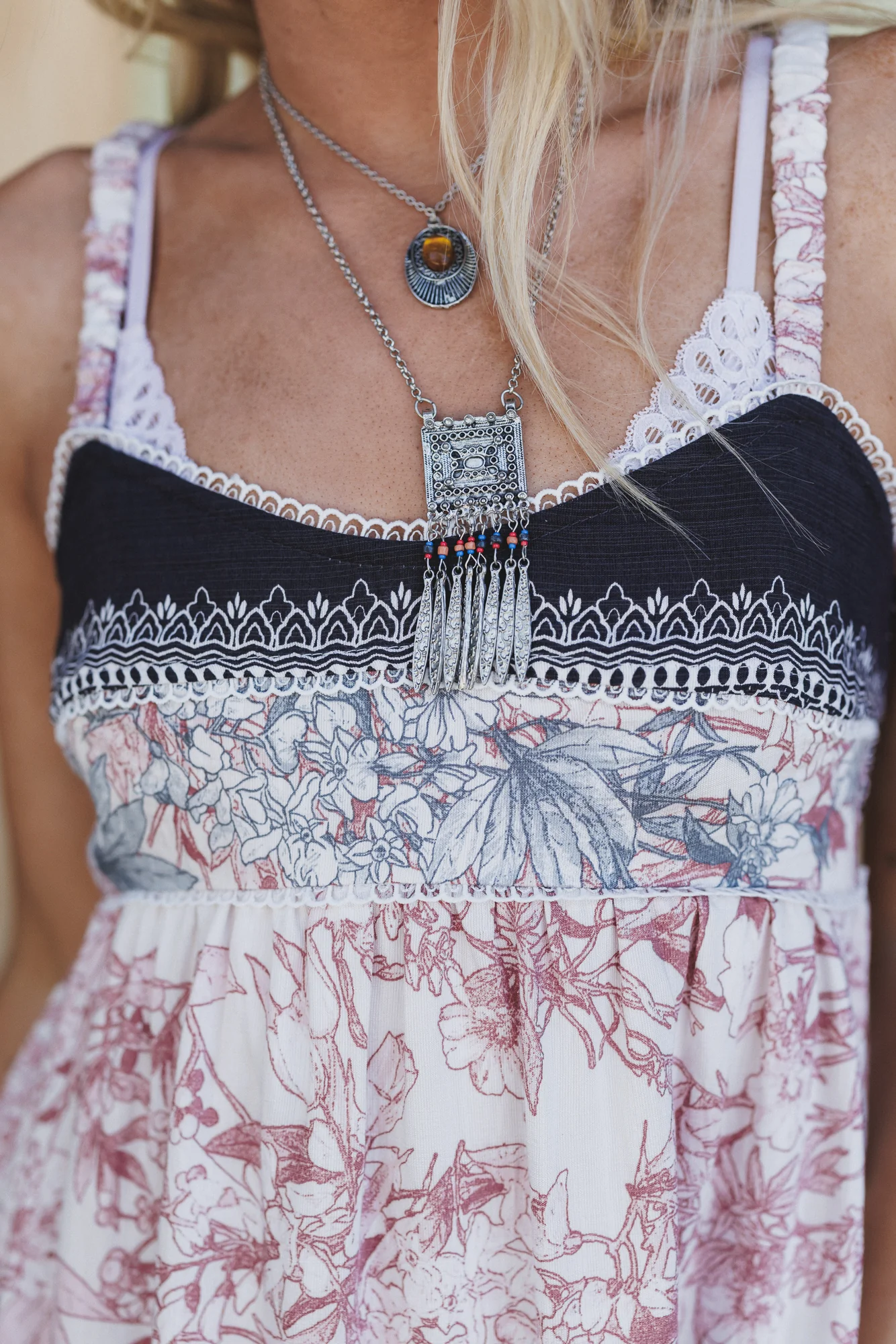 Nomadic Shine Layered Necklace - Multi - Image 4