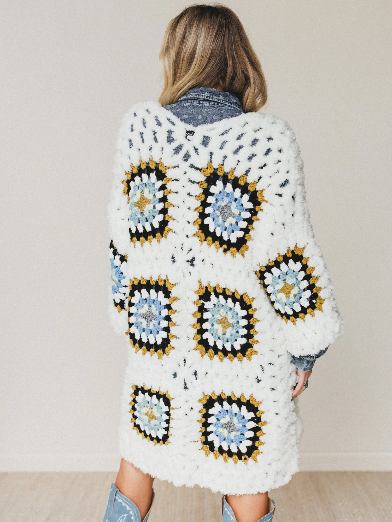 Not Your Grannys Cardigan - White - Image 6