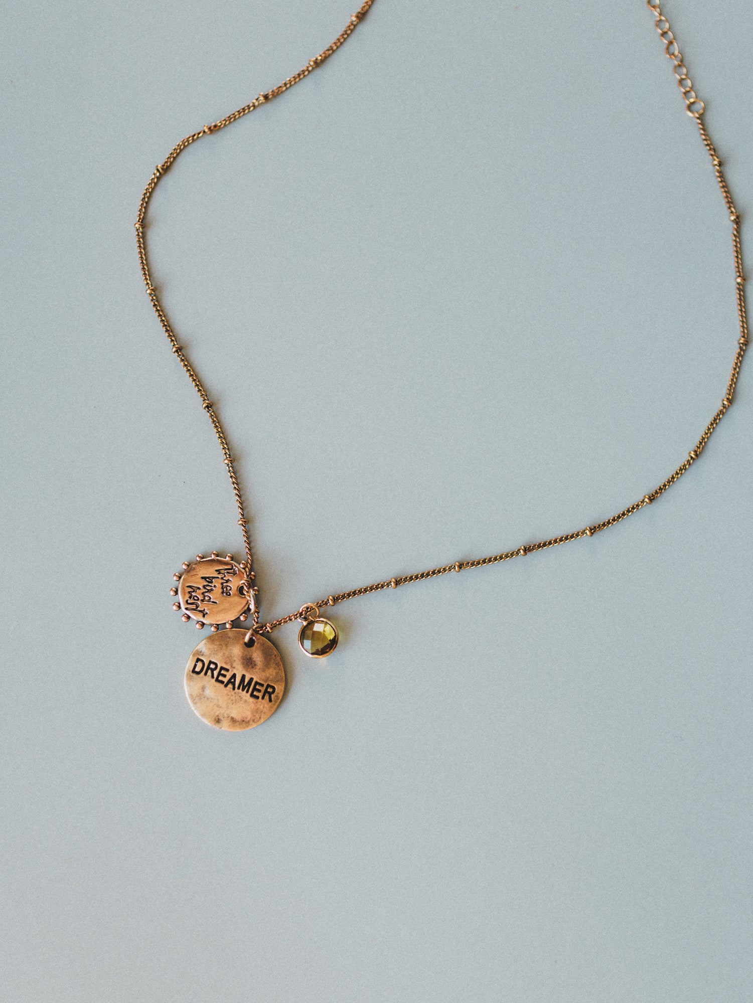 November Dreamer Birthstone Necklace - Topaz - Image 3