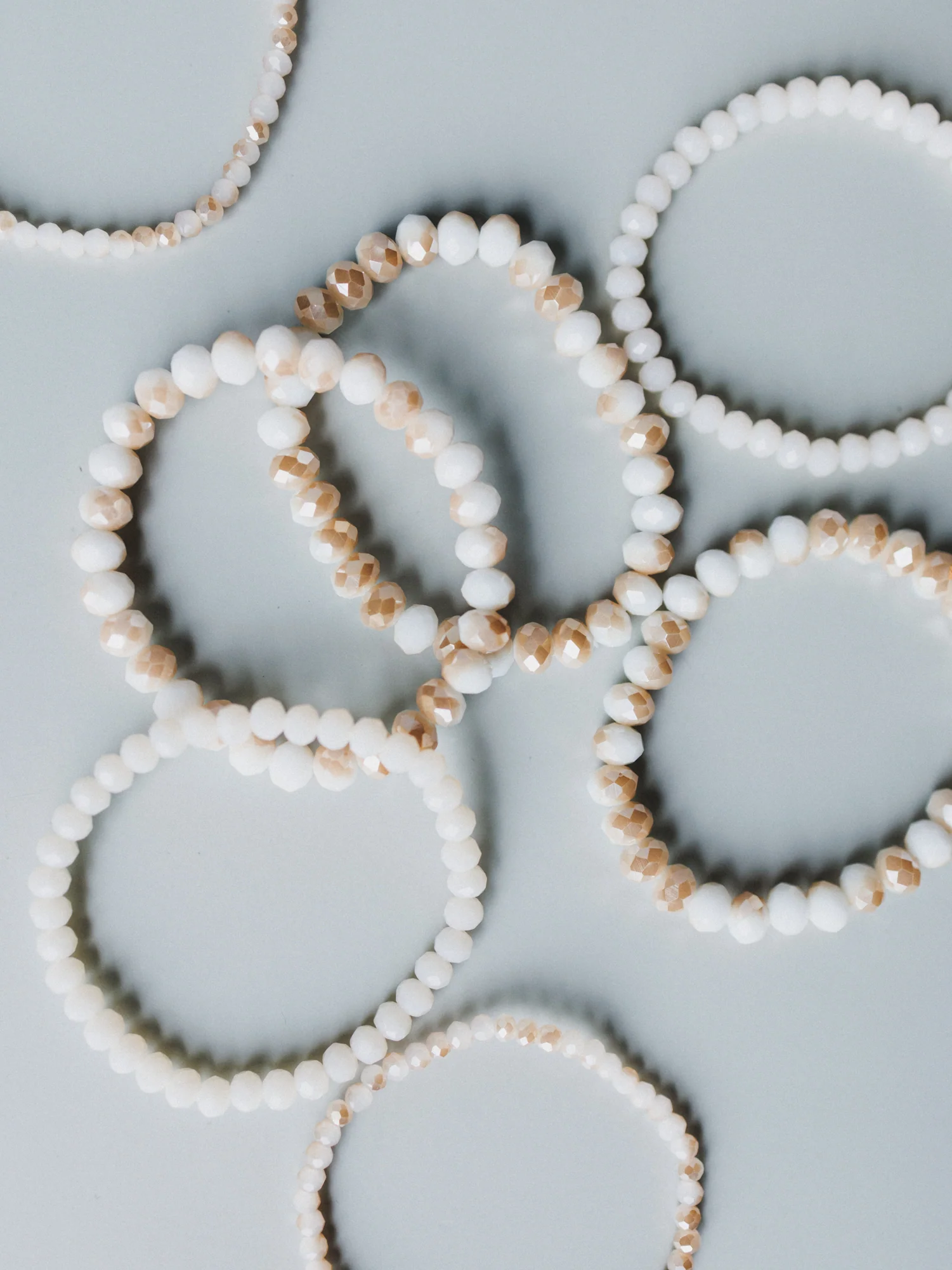 Nyssa Bracelet Set - Beige
