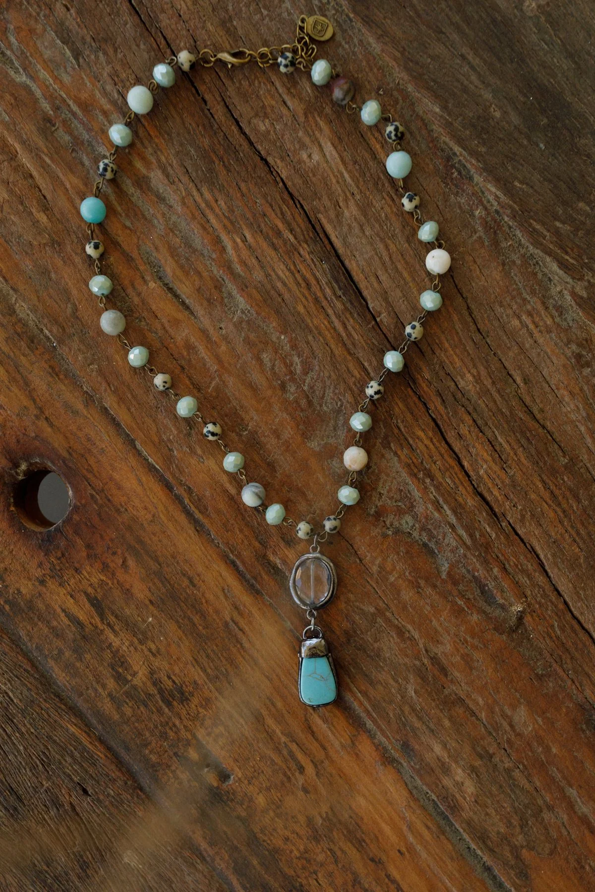 Ocean Glow Necklace - Blue - Image 2