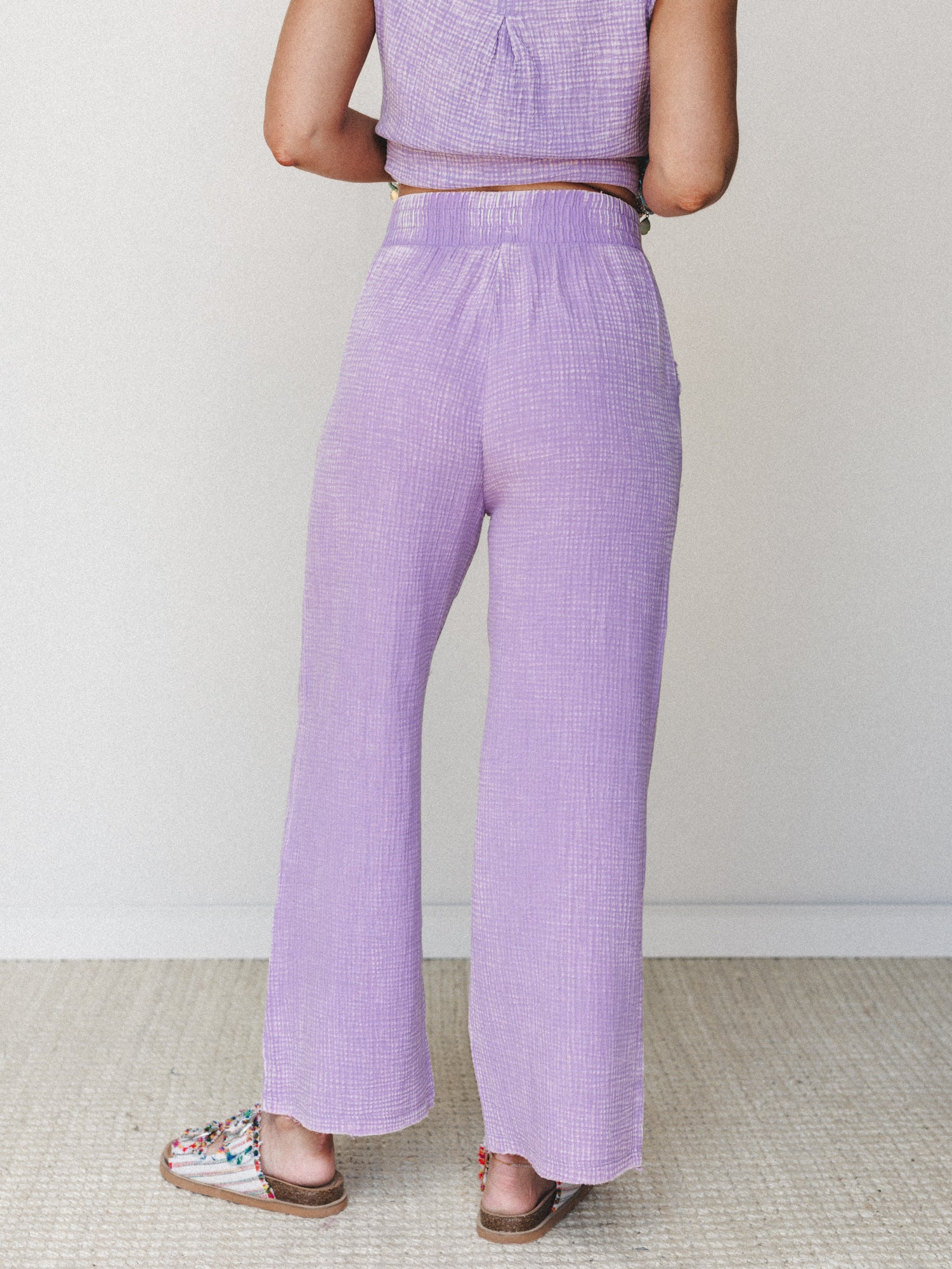 On A Trip Pants - Lavender - Image 5