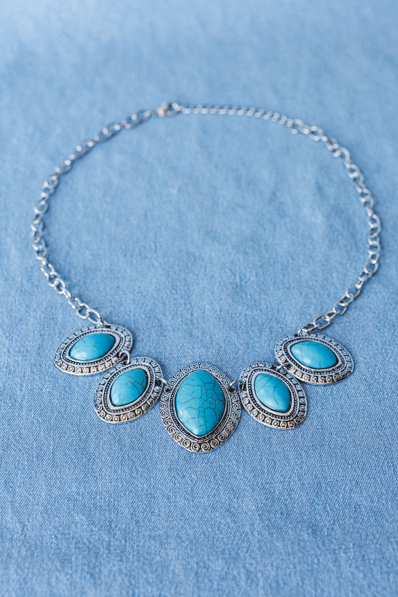 Opal Sky Necklace - Turquoise - Pre Order