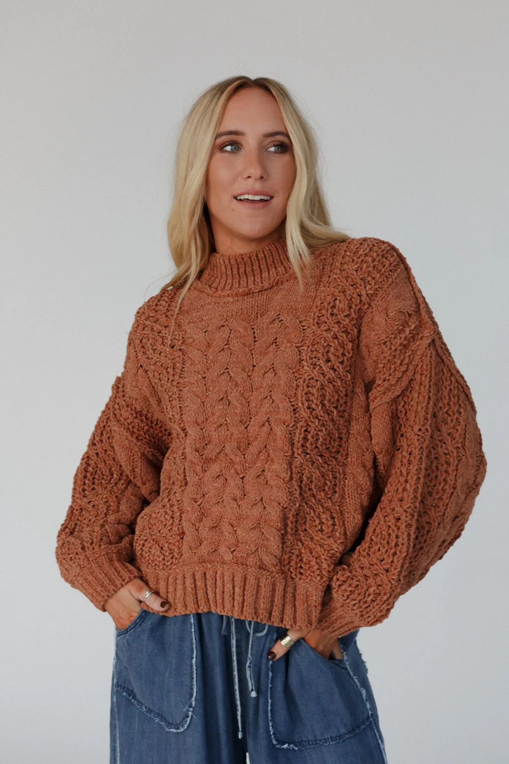 Orchard Charm Sweater - Camel - Image 4