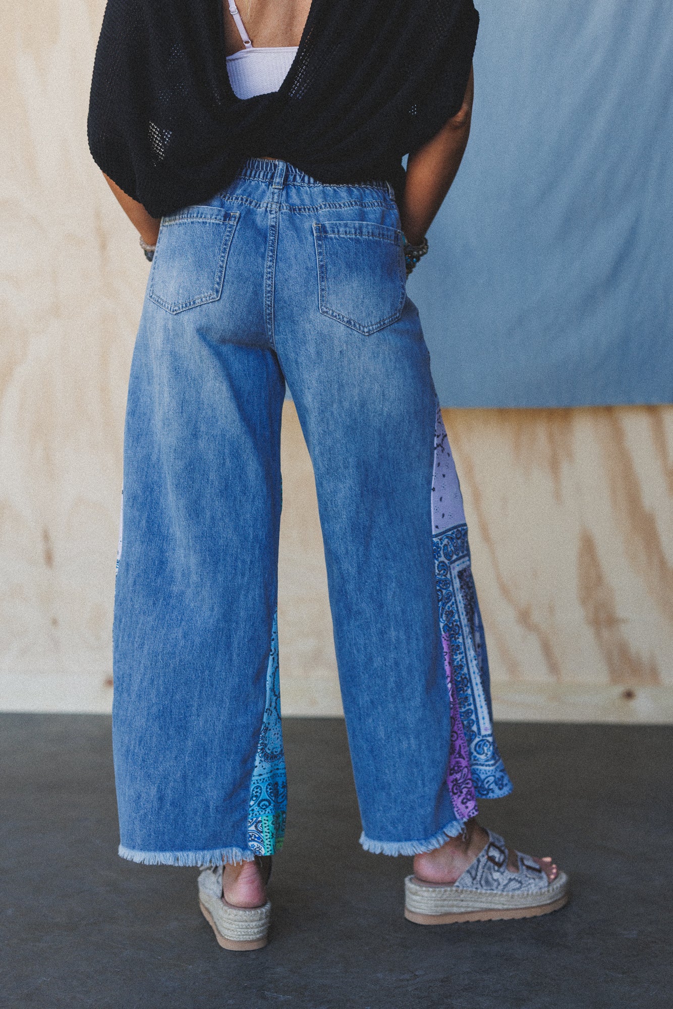 Paisley Drift Jeans - Denim - Image 5