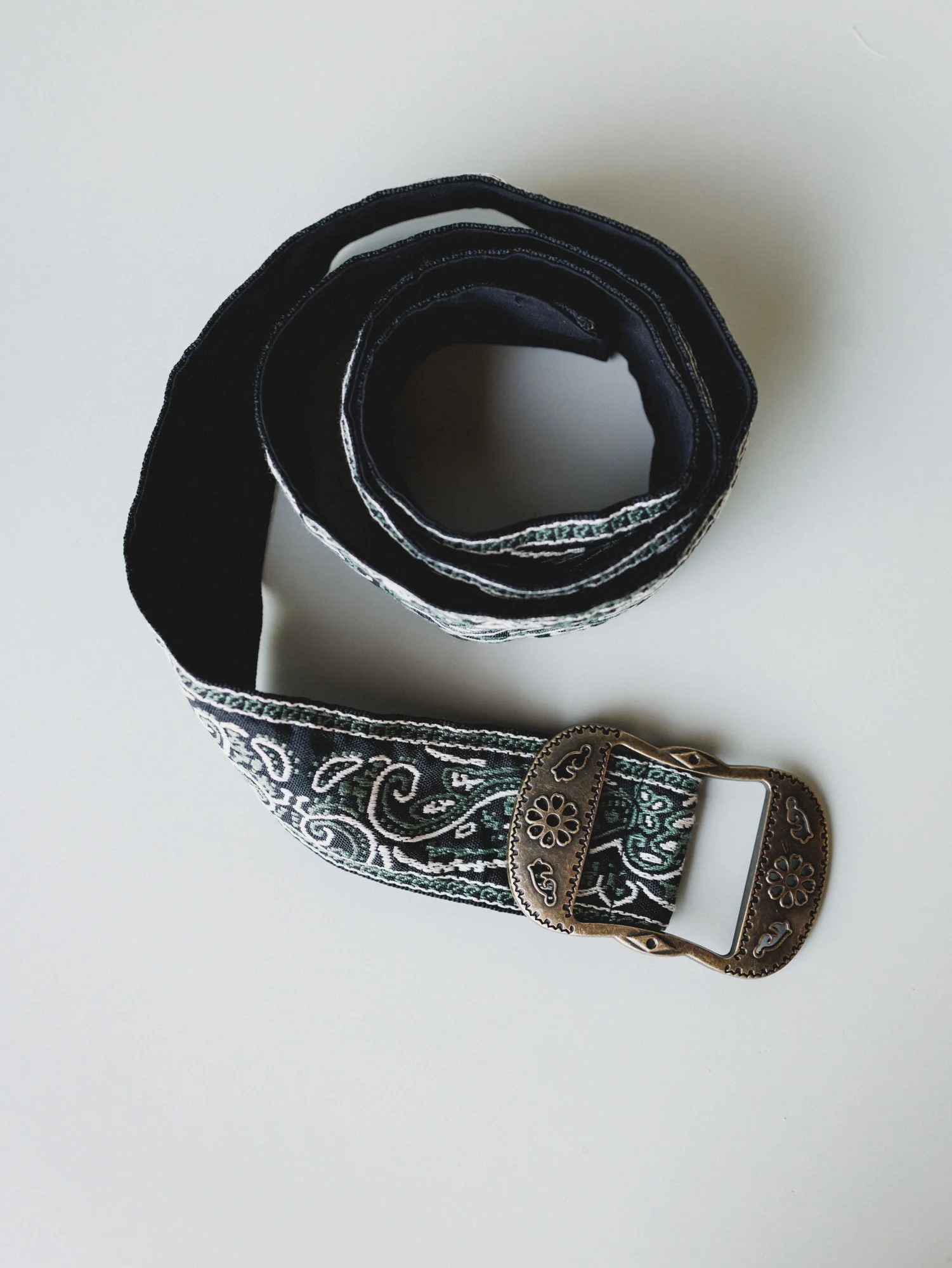 Paisley Party Belt - Dusty Sage - Image 3