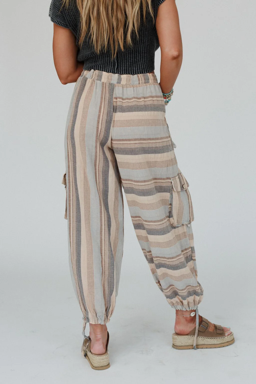 Perfect Journey Wide Leg Pants - Natural - Image 4