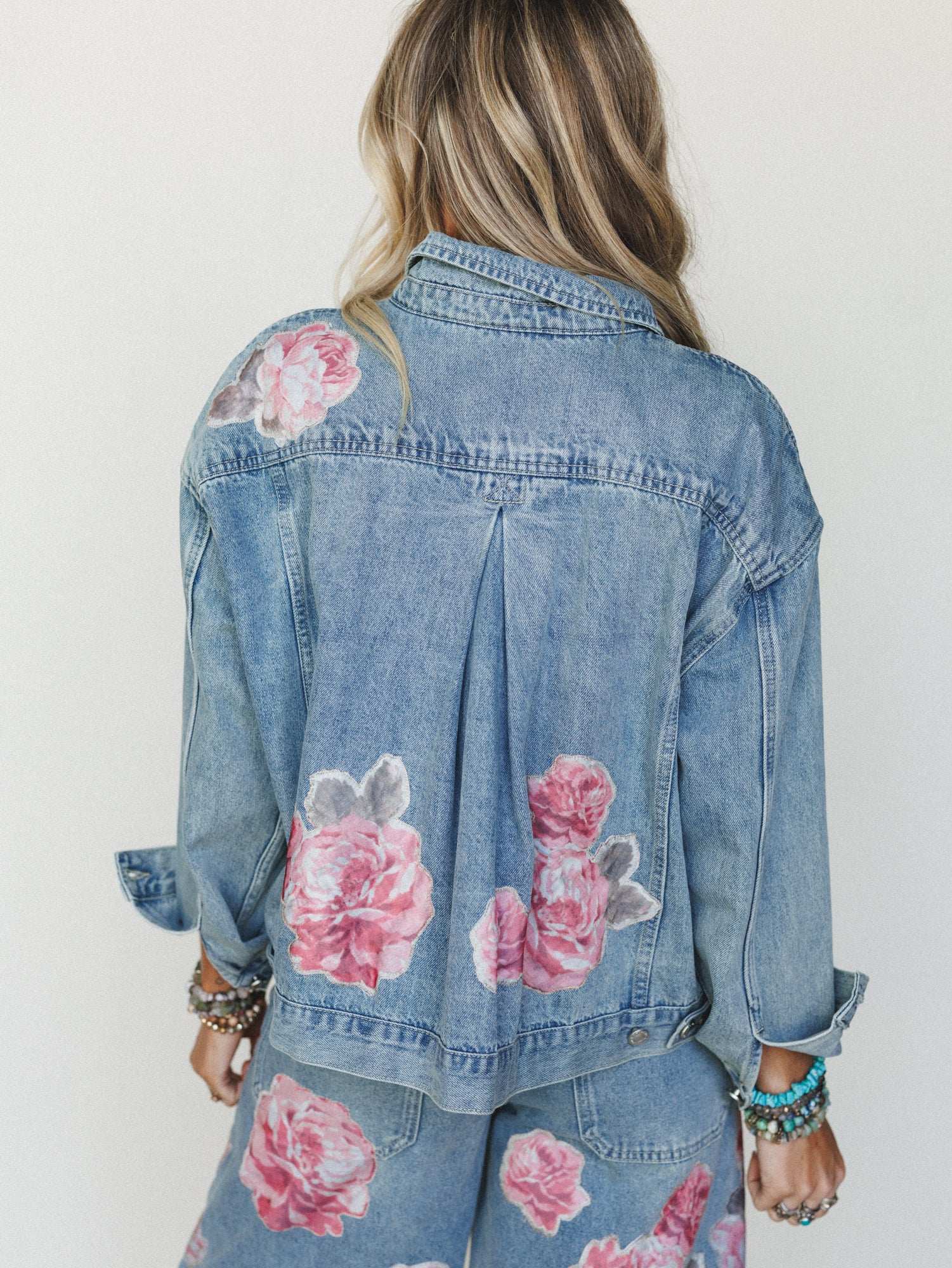 Petal Party Jacket - Denim - Image 5