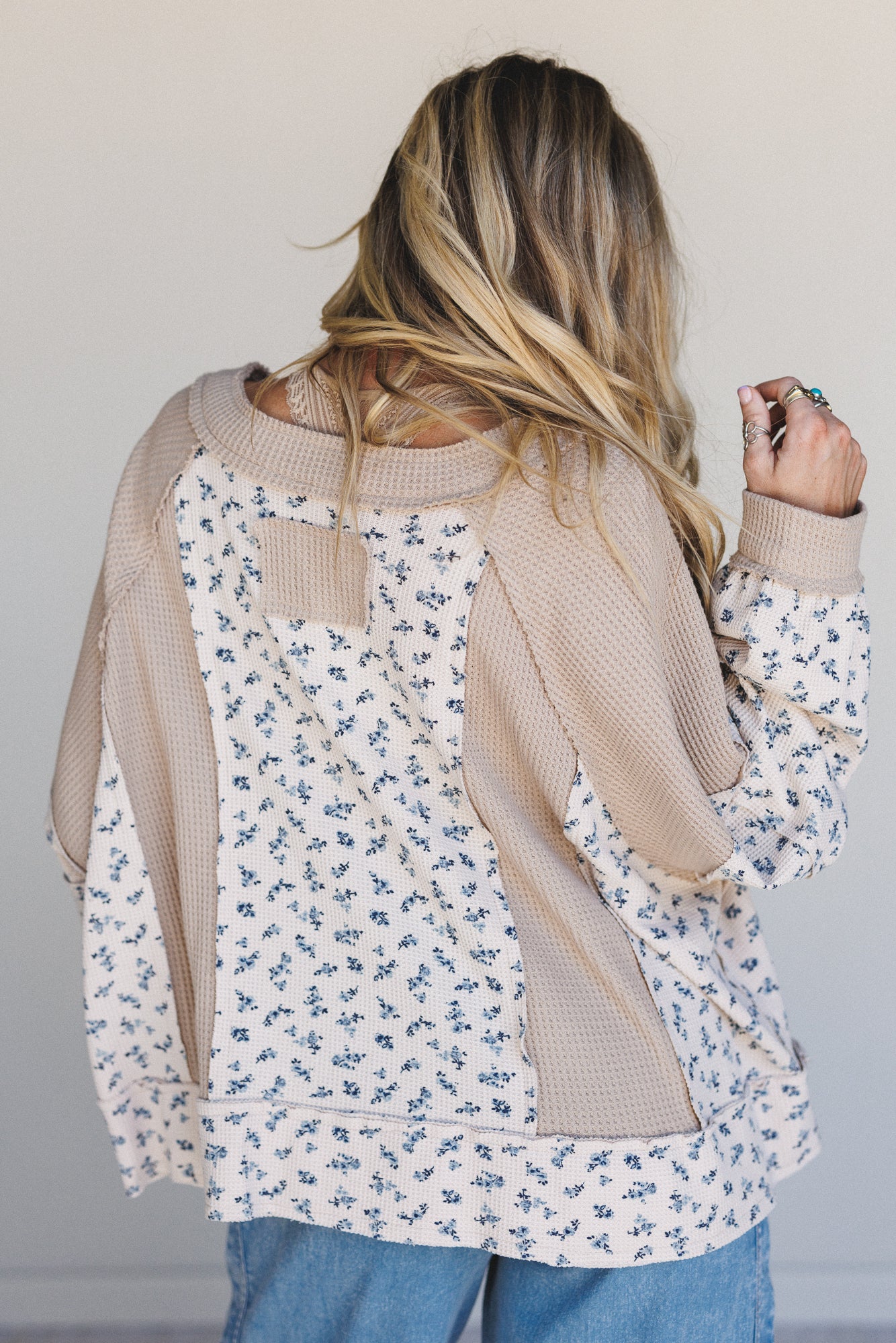 Pick Of The Patch Top - Beige - Image 5