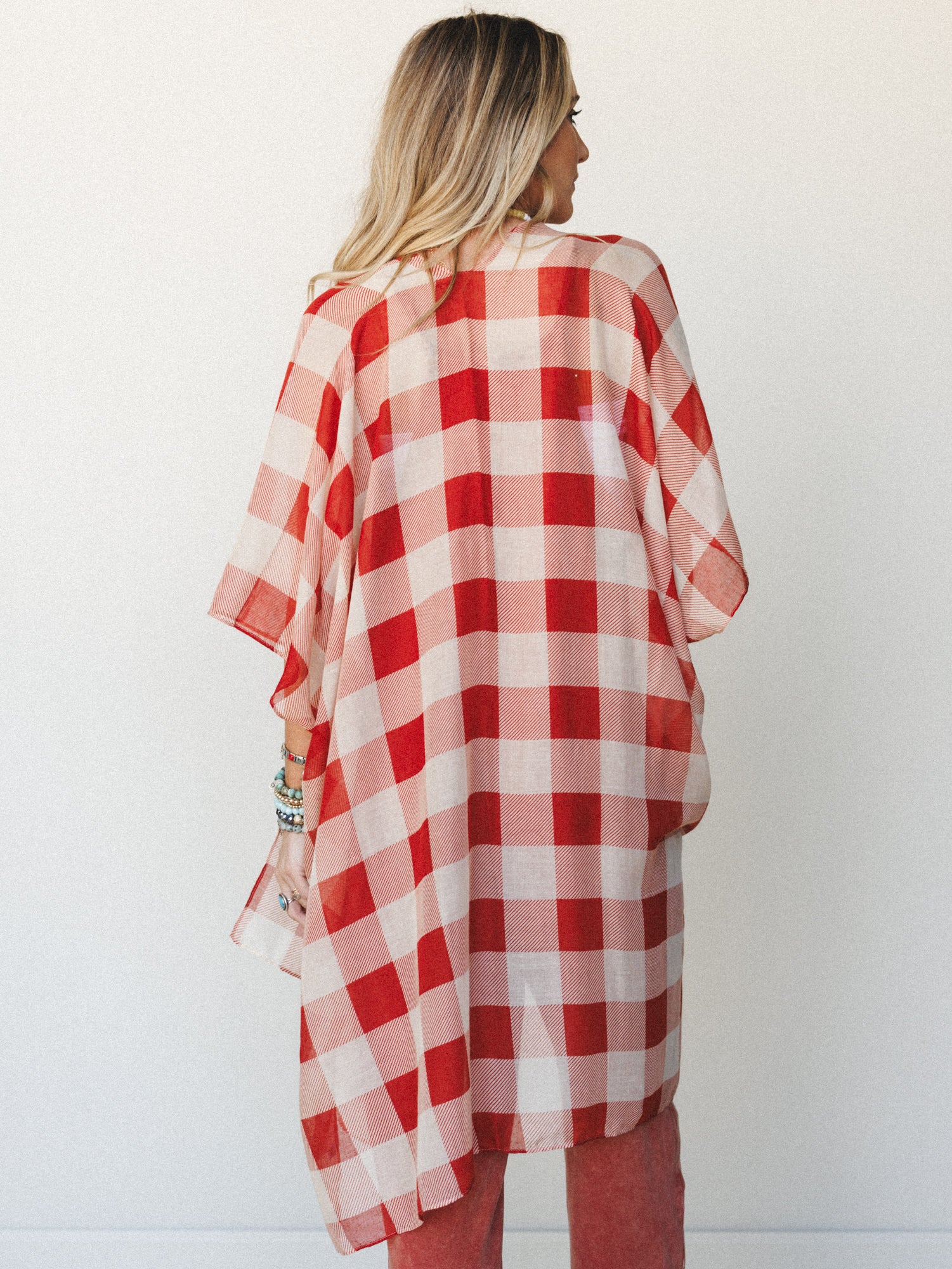 Picnic Perfect Kimono - Rust - Image 4