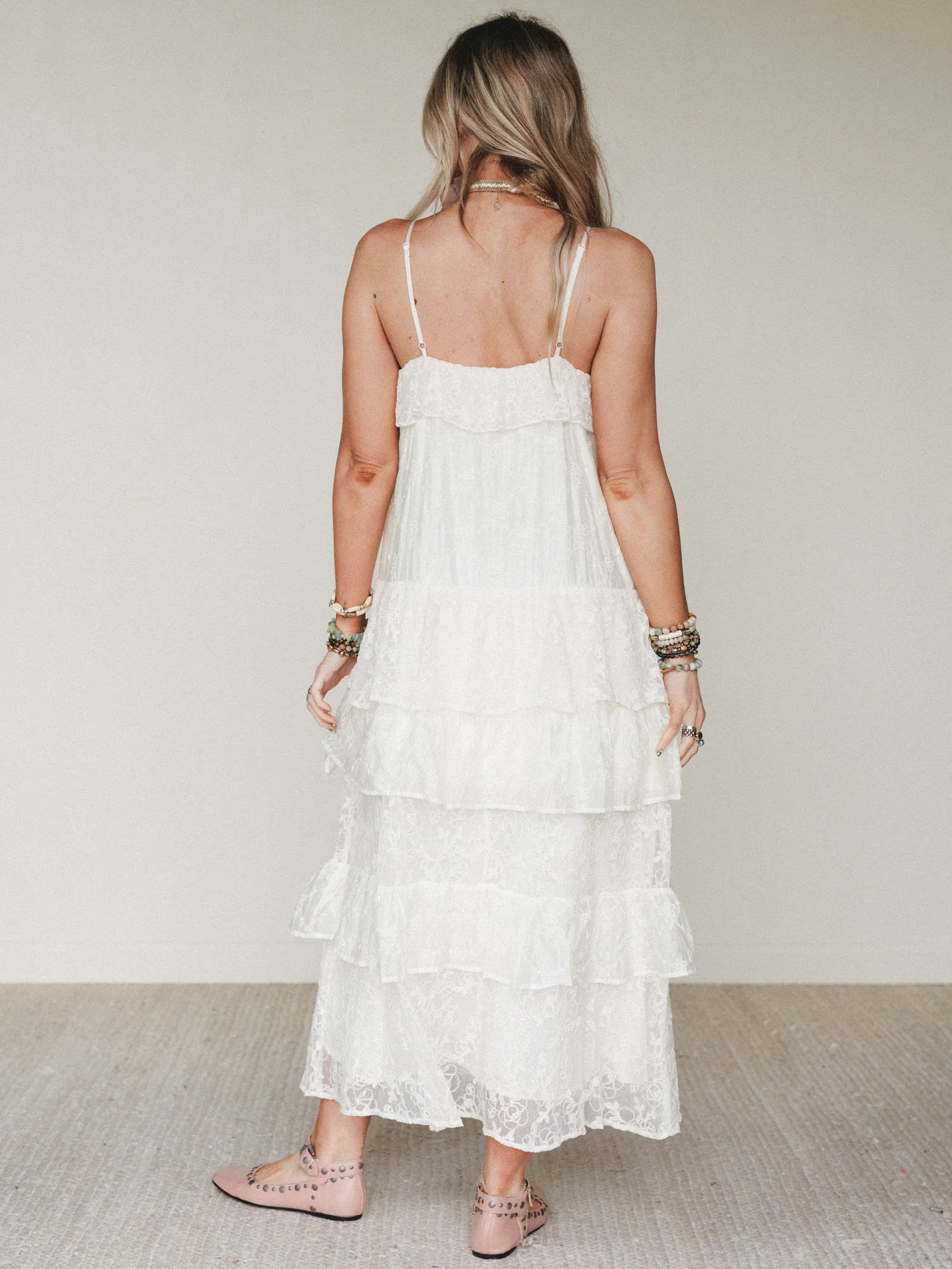 Poems And Stories Dress - Ecru - Image 5