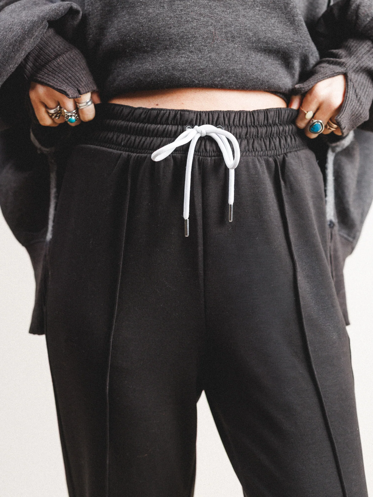 Pure Comfort Jogger Sweatpants - Black - Image 2