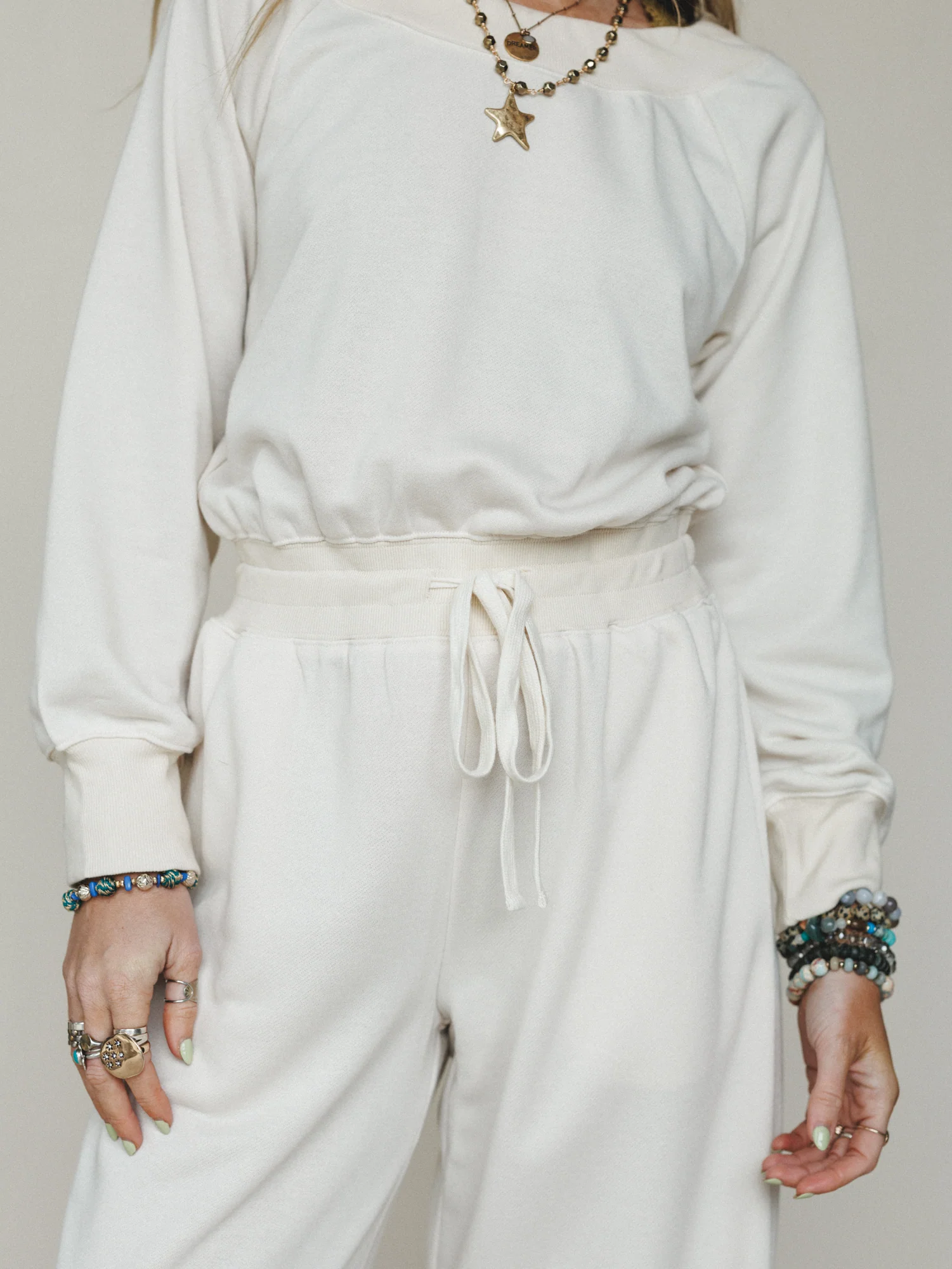 Relaxed Era Jumpsuit - Ecru - Image 4
