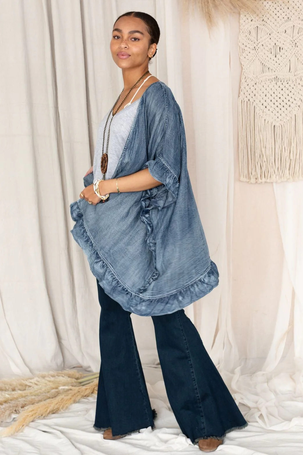 Robbie Denim Jacket - Blue - Image 5