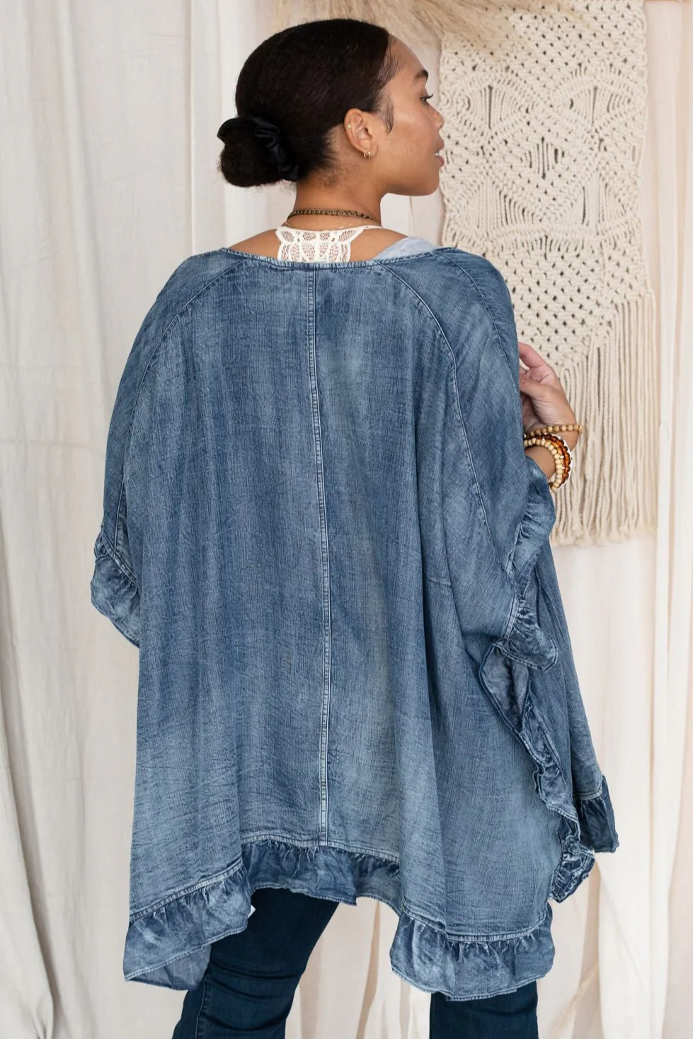 Robbie Denim Jacket - Blue - Image 6