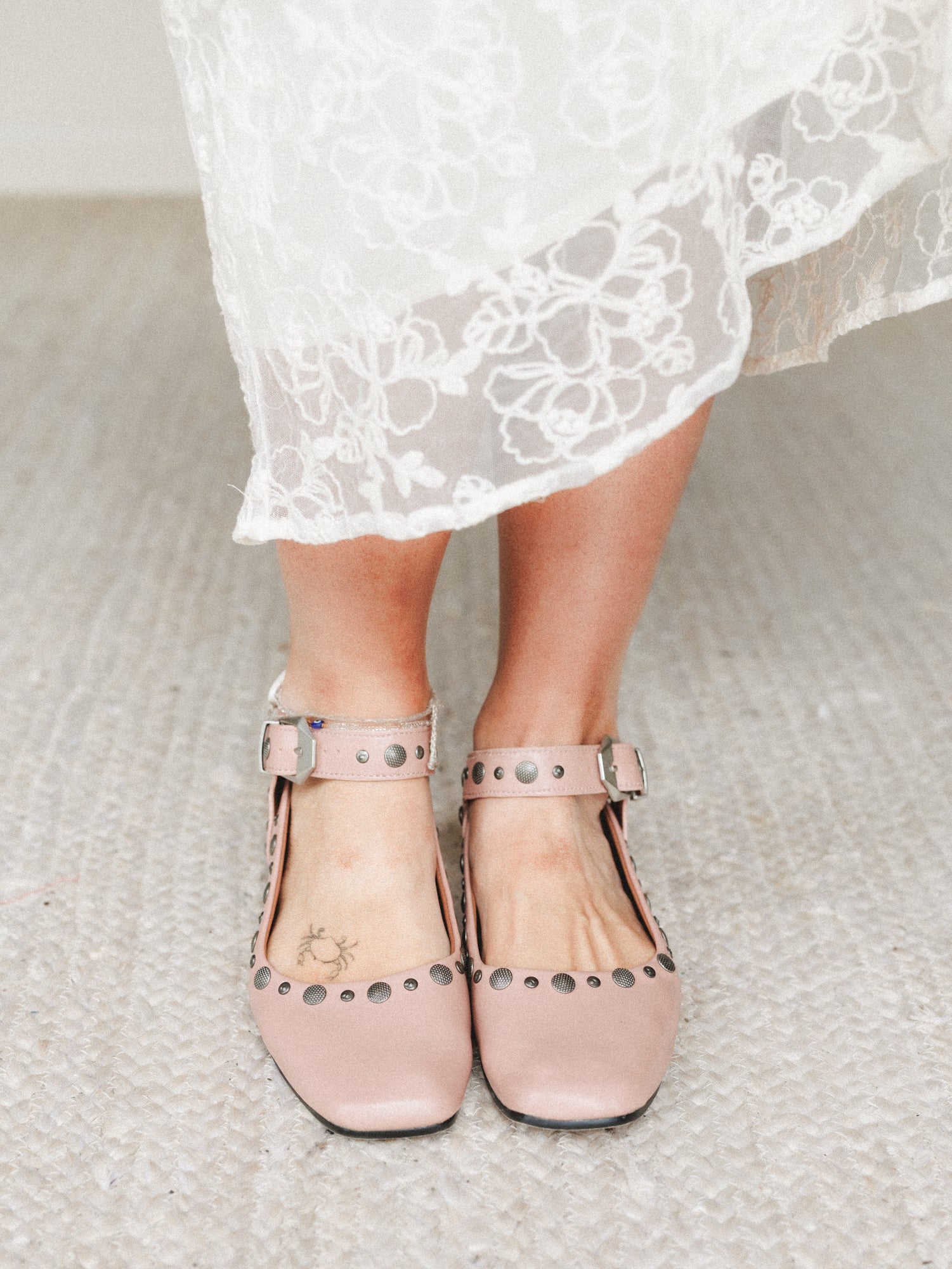 Rockstar Ballet Flats - Nude Pink - Image 2