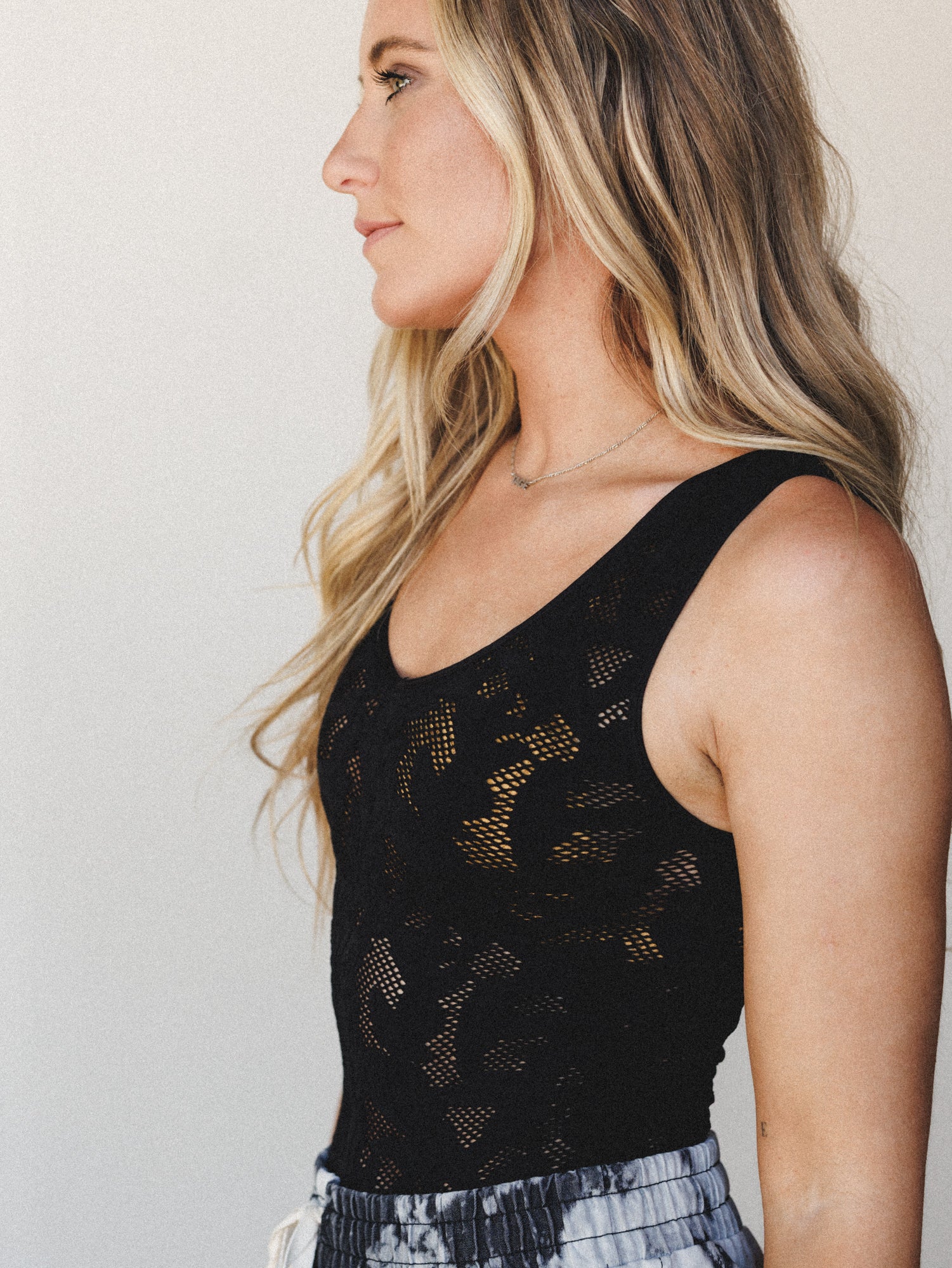 Rosey Dreams Bodysuit - Black - Image 2