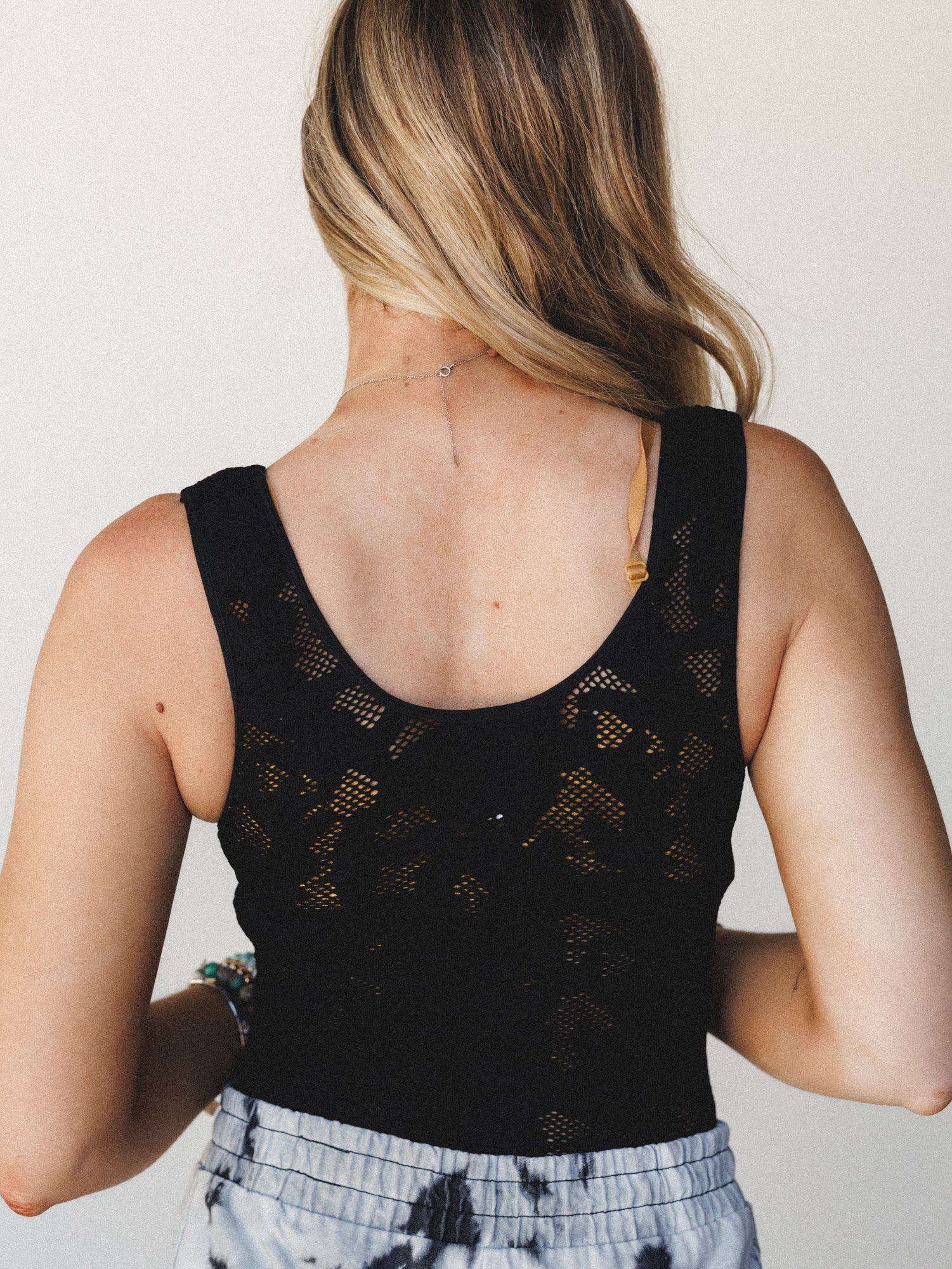 Rosey Dreams Bodysuit - Black - Image 5