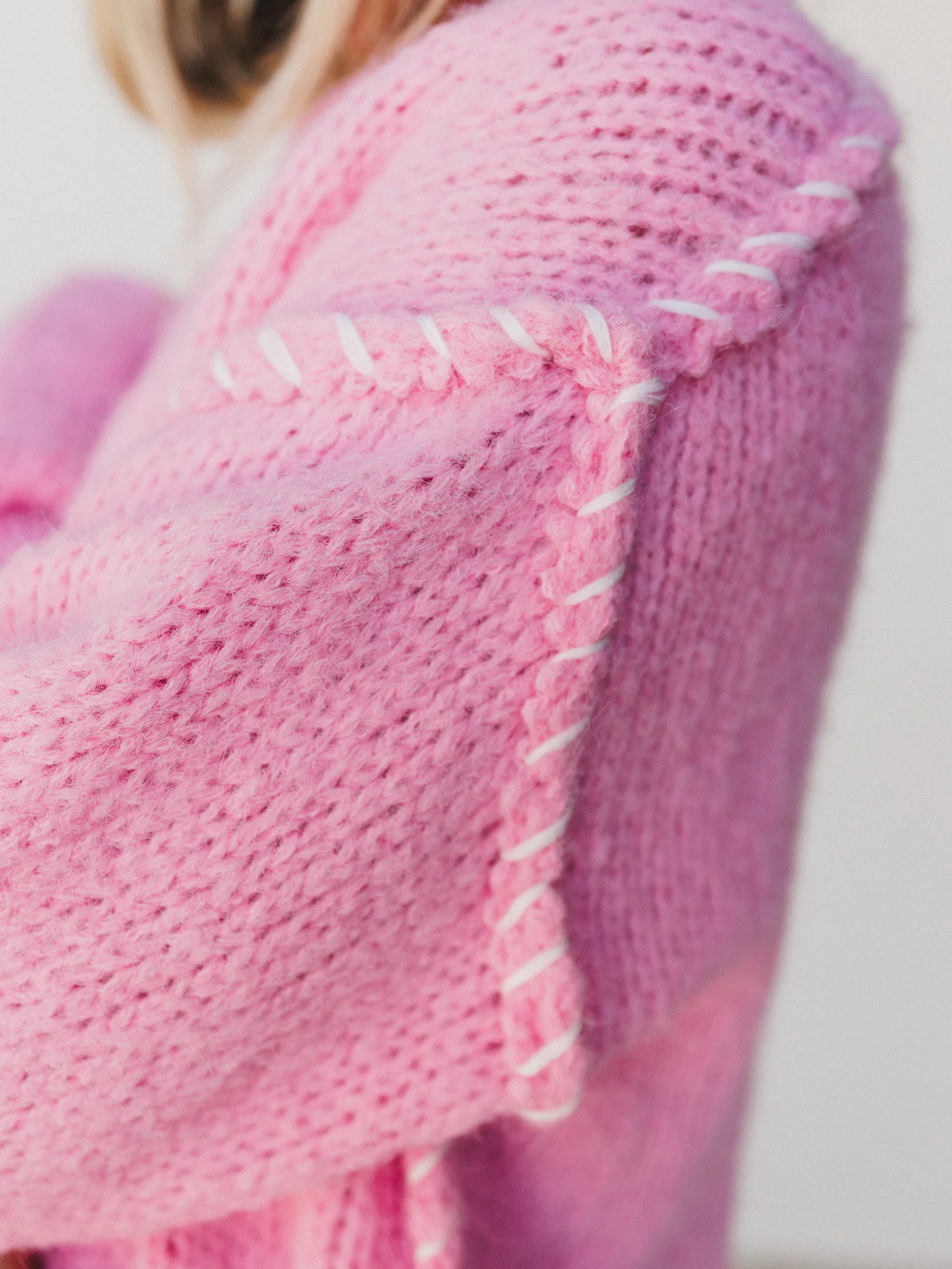 Rosy Days Sweater - Pink - Image 2