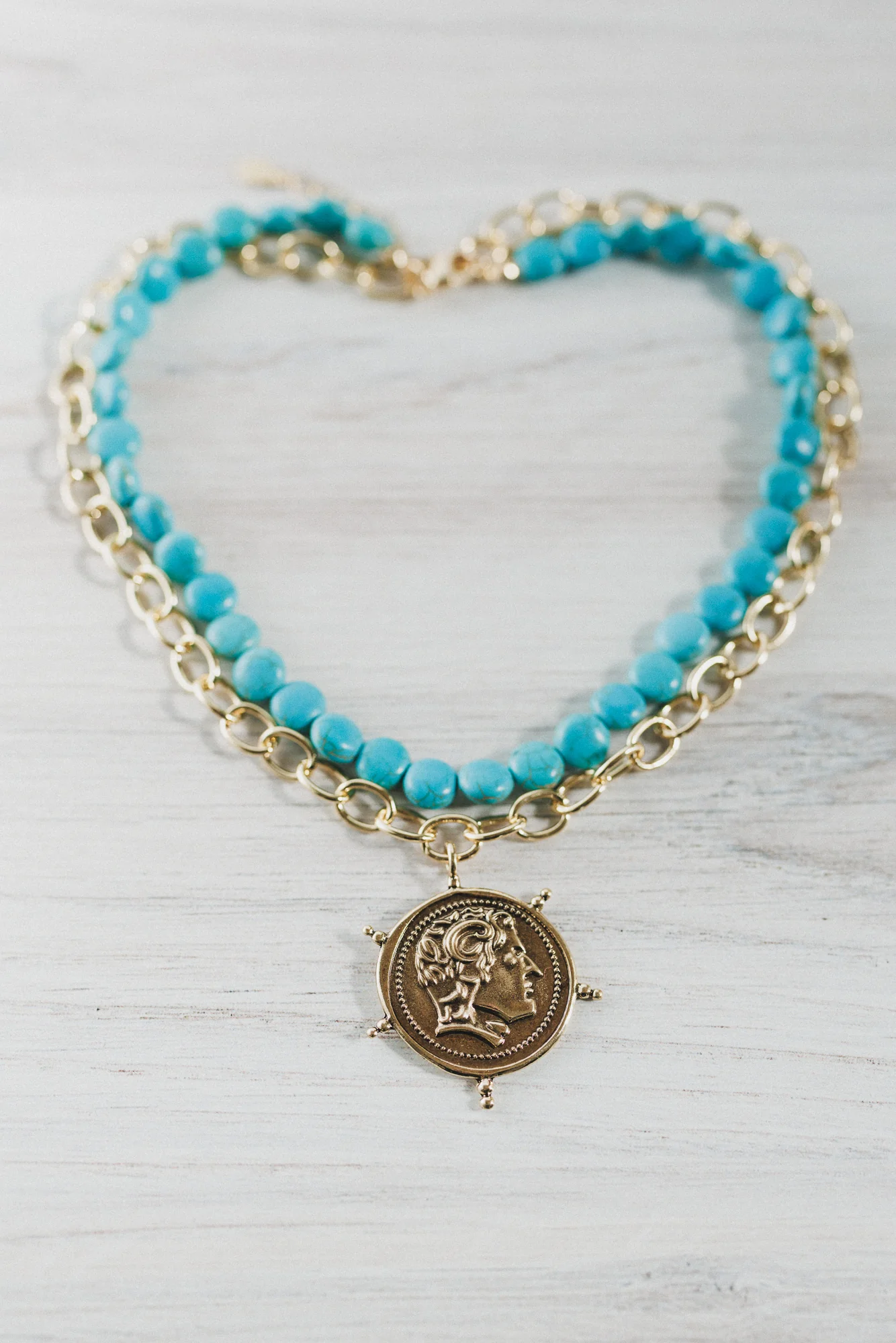 Seafarer Treasure Necklace - Blue Multi - Image 2