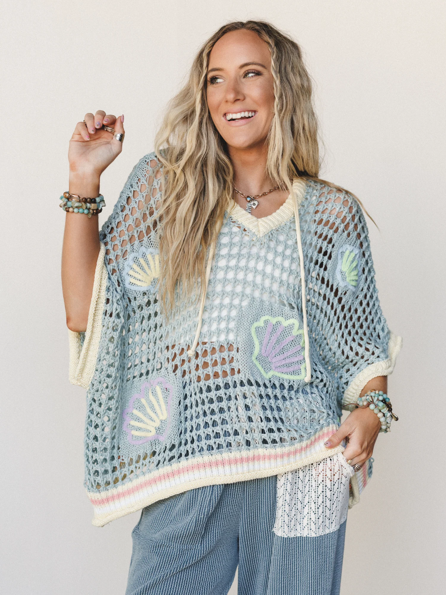 Seaside Trove Top - Seafoam Banana - Image 2