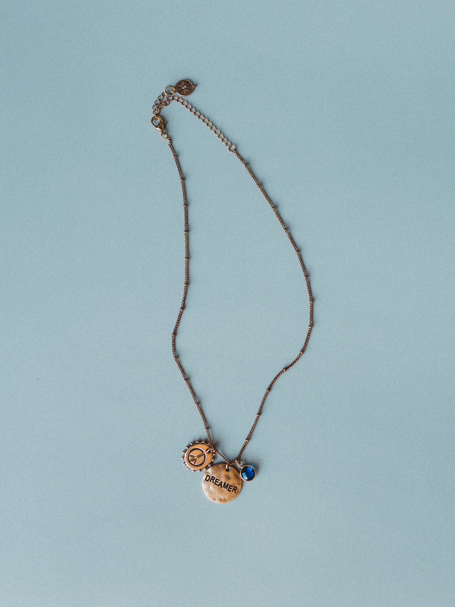 September Dreamer Birthstone Necklace - Sapphire - Image 4