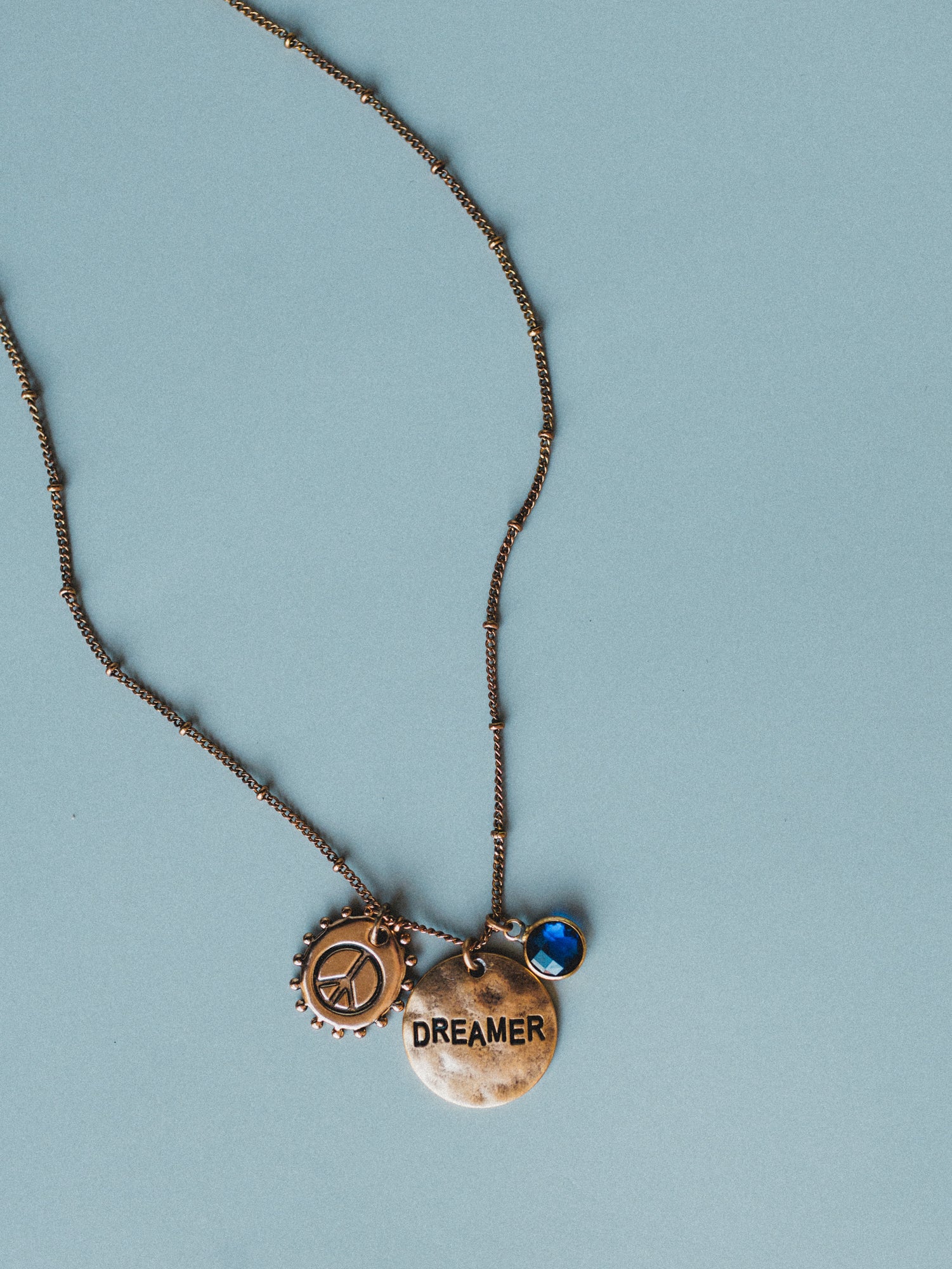 September Dreamer Birthstone Necklace - Sapphire