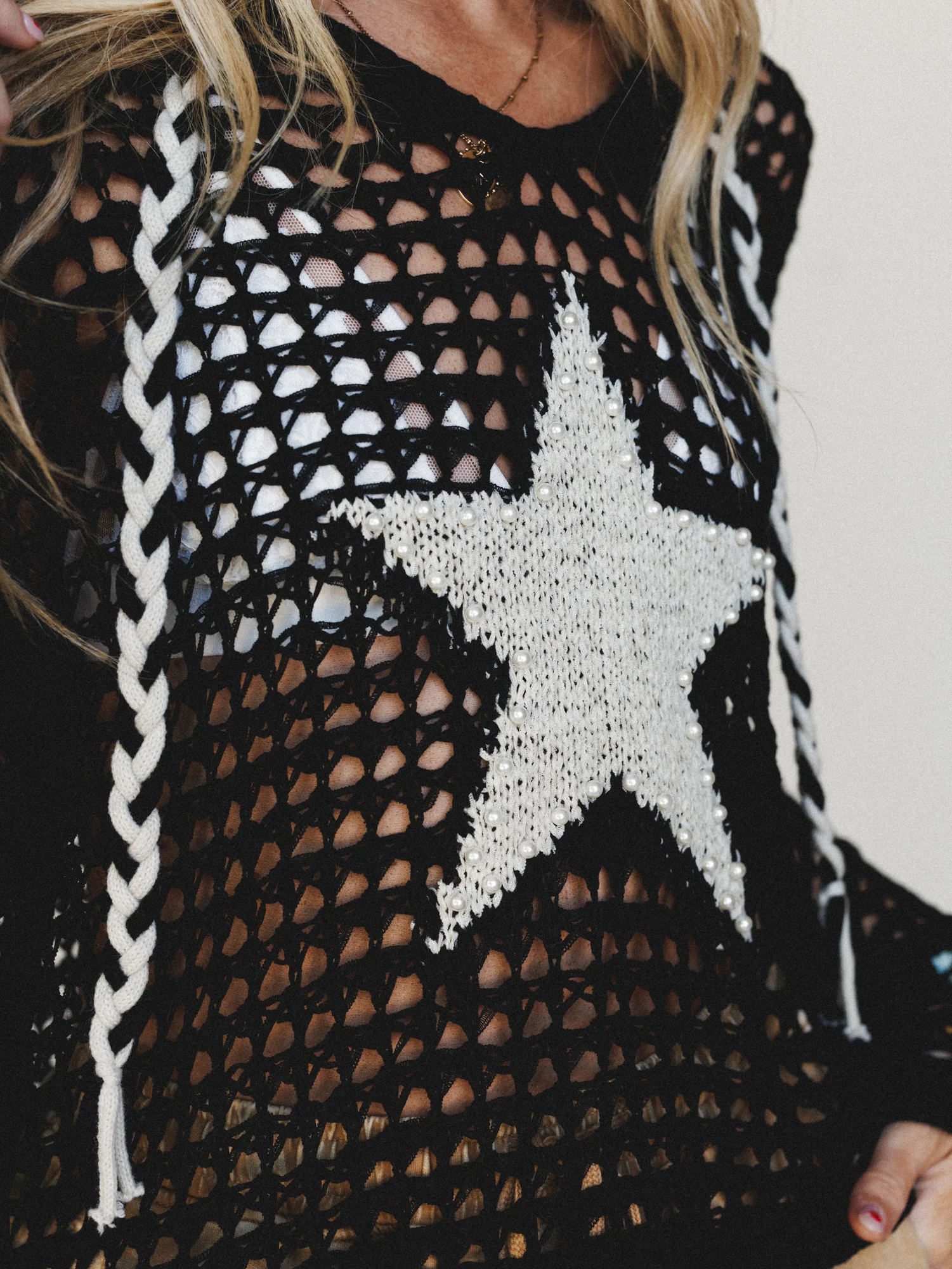 She's a Star Top - Black - Image 2