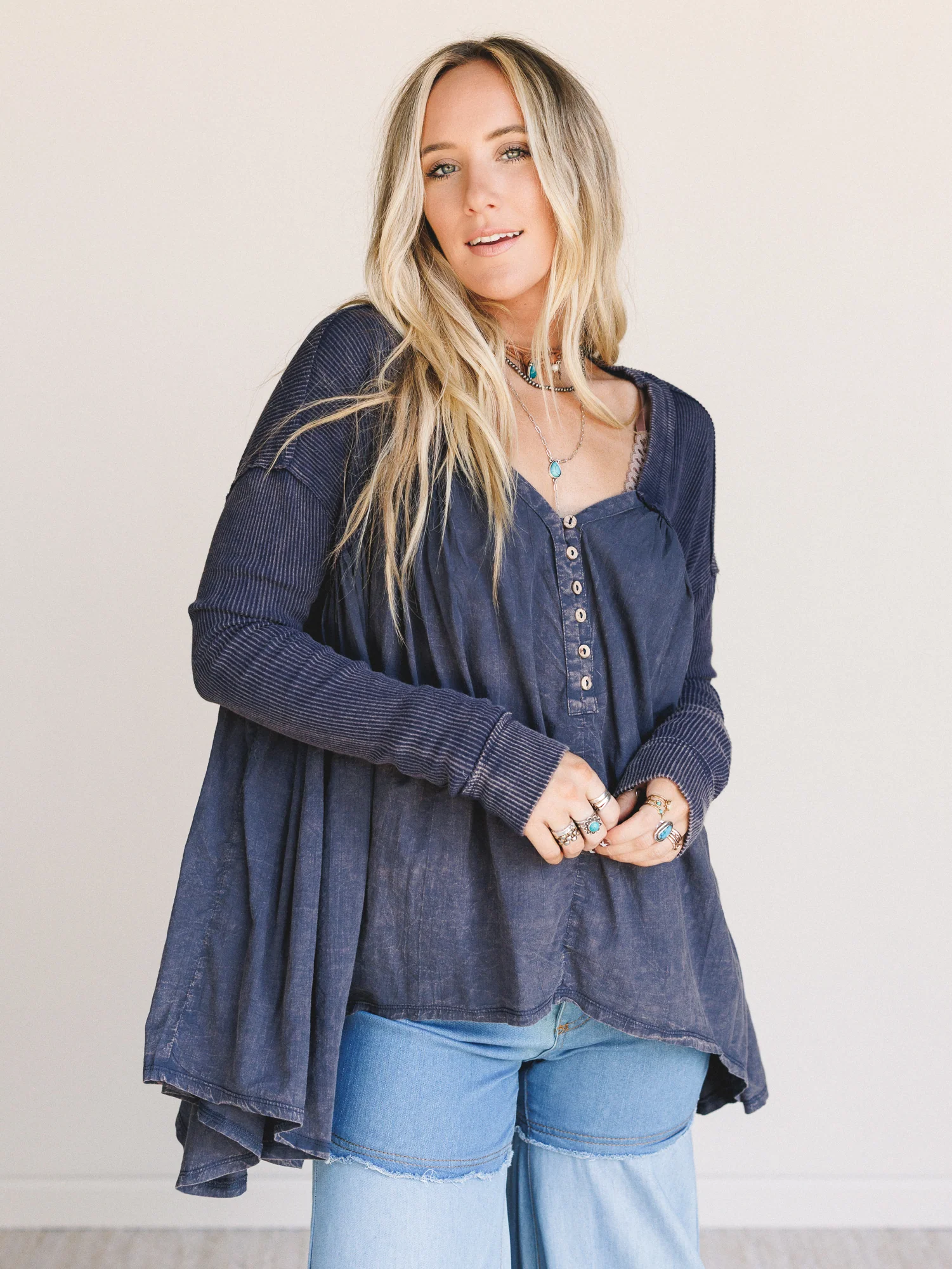 Soft Scout Top - Navy - Image 2