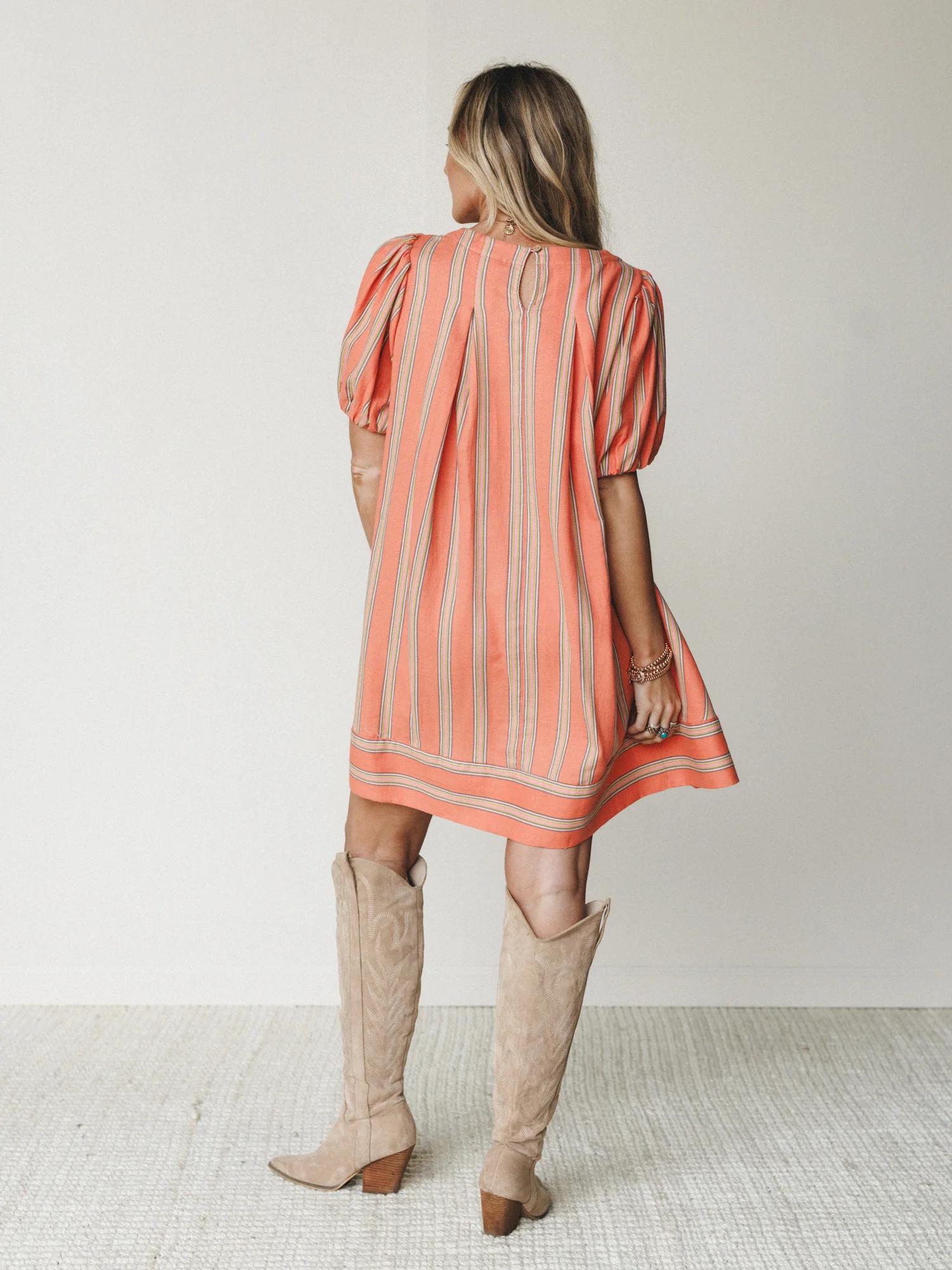 Solar Flare Dress

 - Tangerine - Image 5