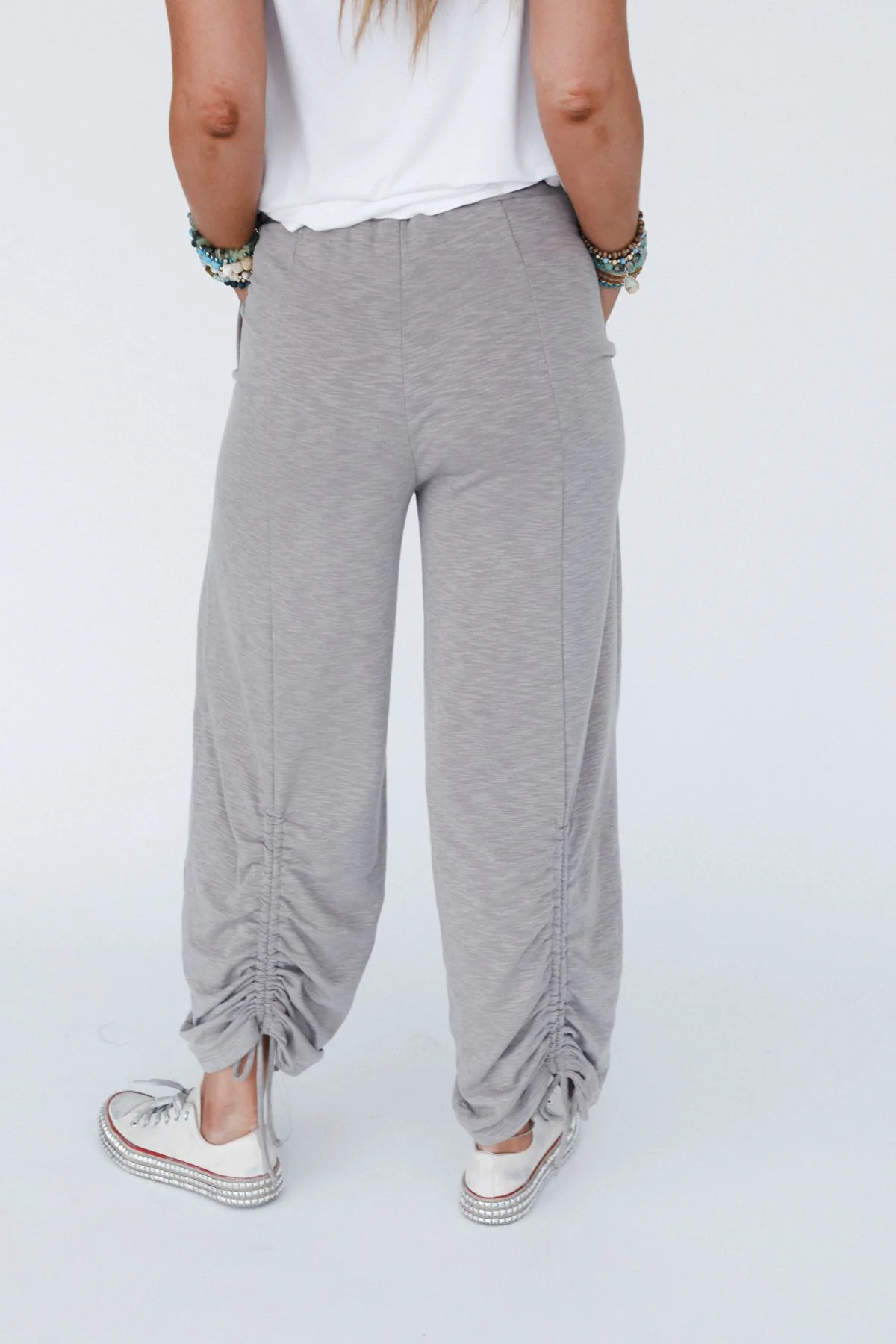 The Nest Solie Cinched Pants - Taupe - Image 5