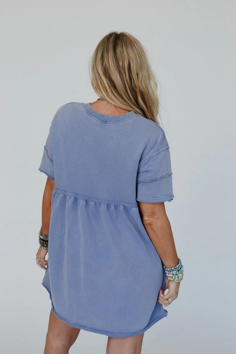 Soul Sway Dress - Blue - Image 3