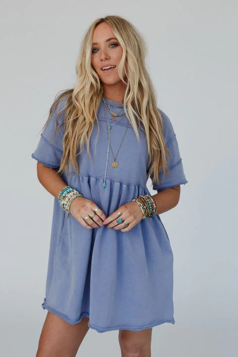 Soul Sway Dress - Blue - Image 8