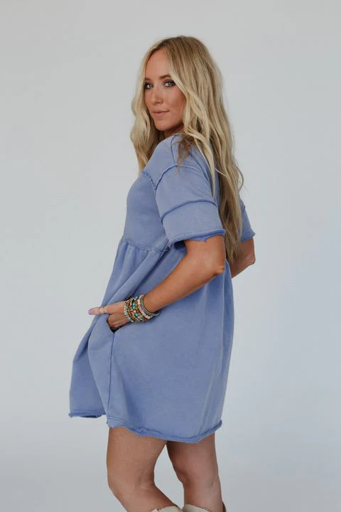Soul Sway Dress - Blue - Pre Order - Image 2